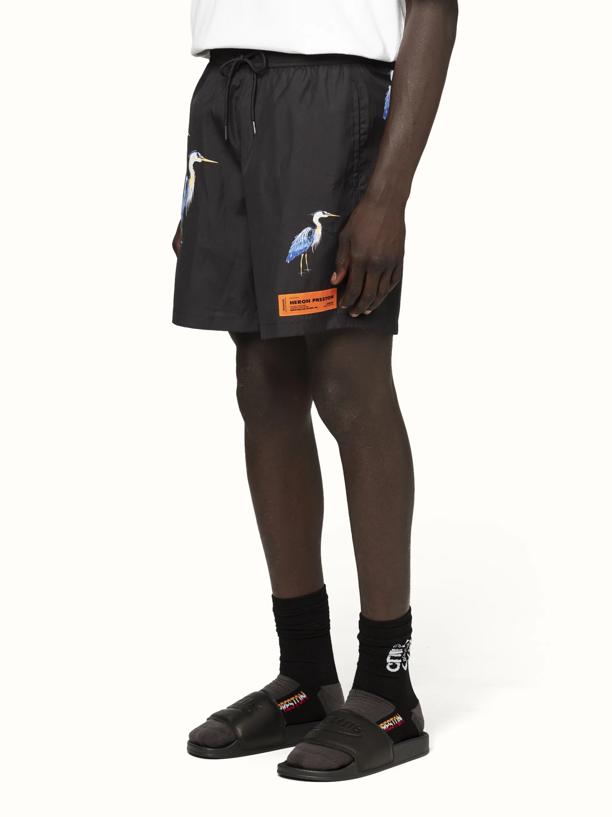 BLACK SWIMSHORTS