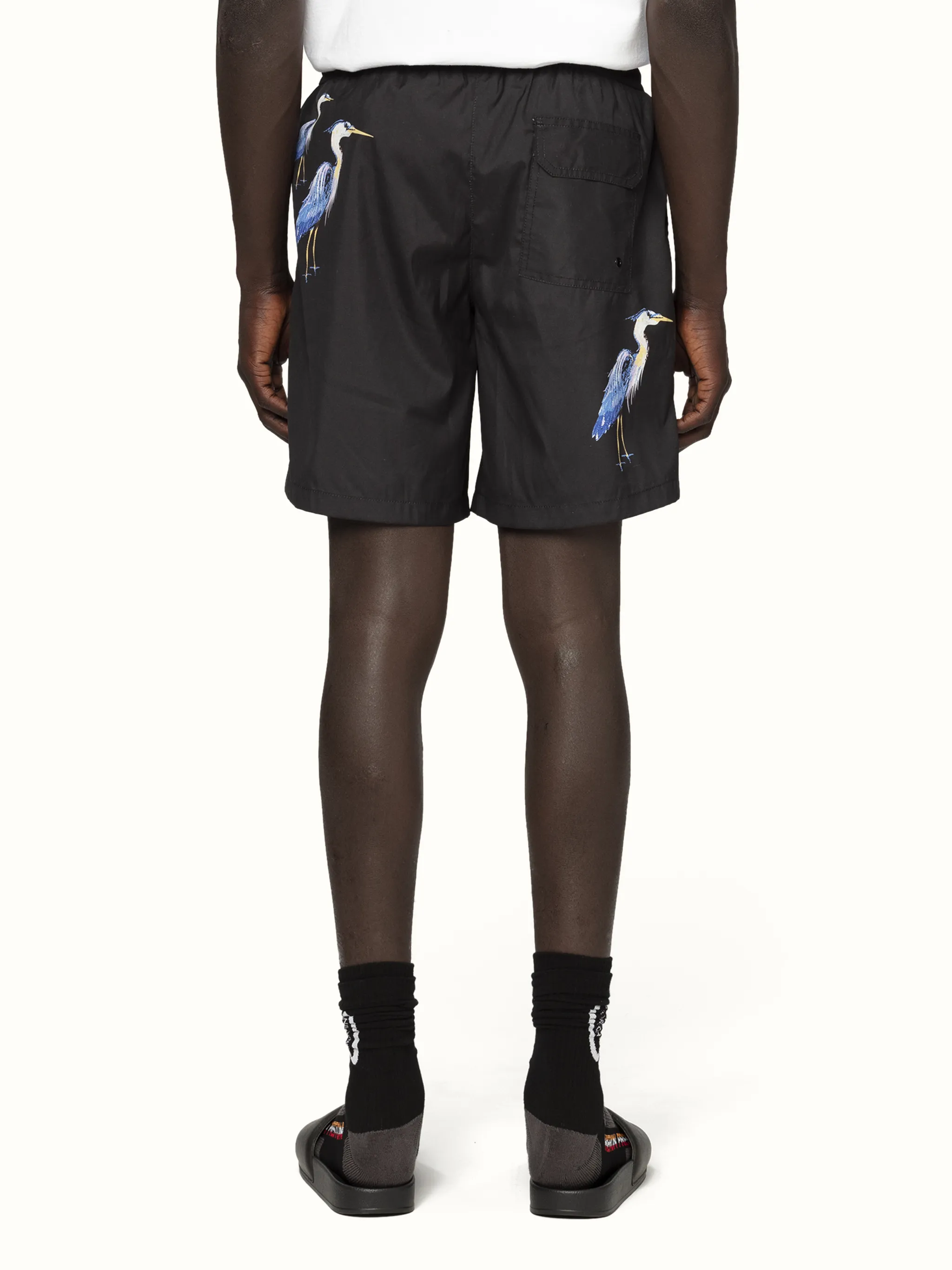 BLACK SWIMSHORTS