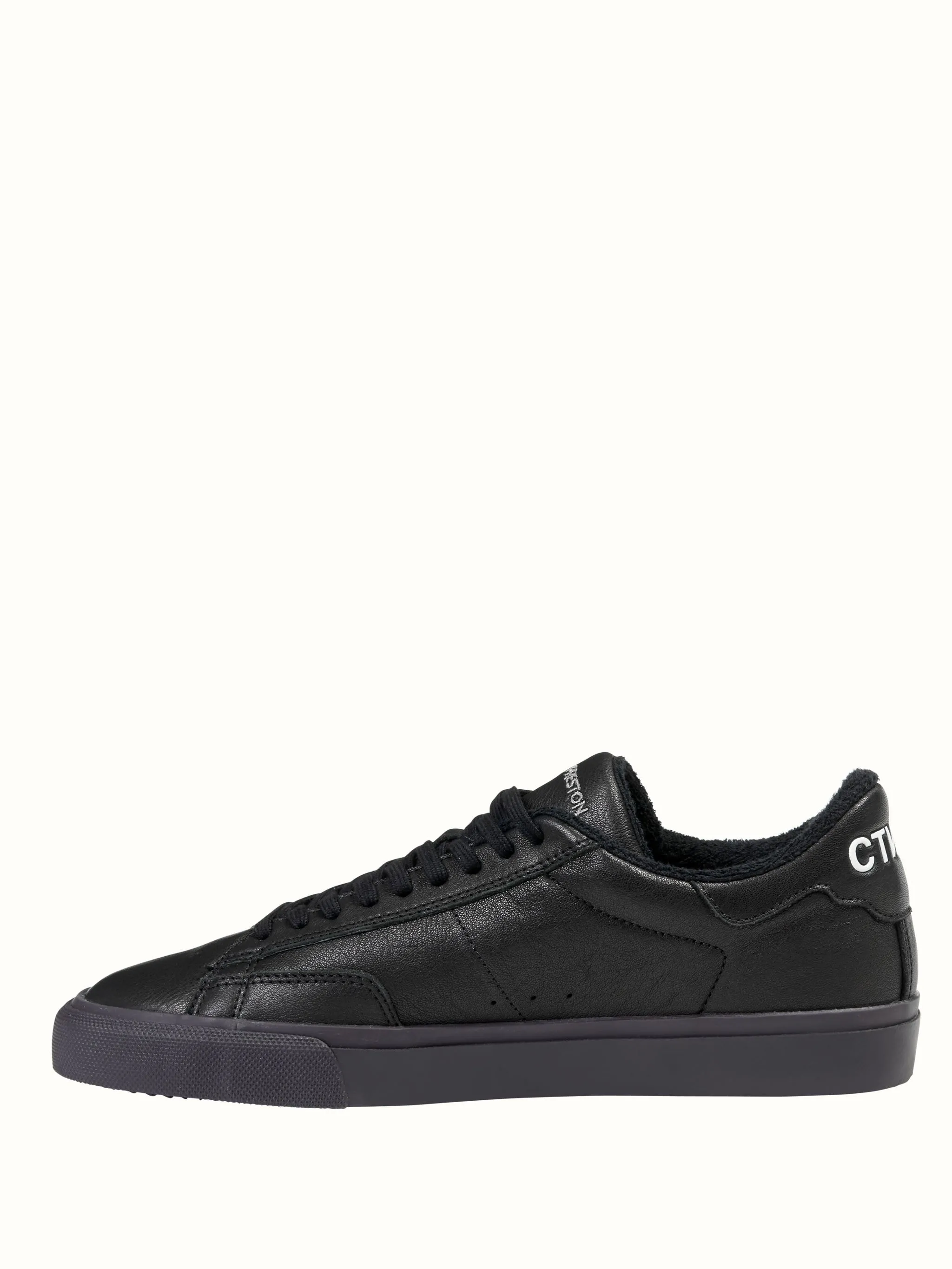 BLACK VULCANIZED SHOES