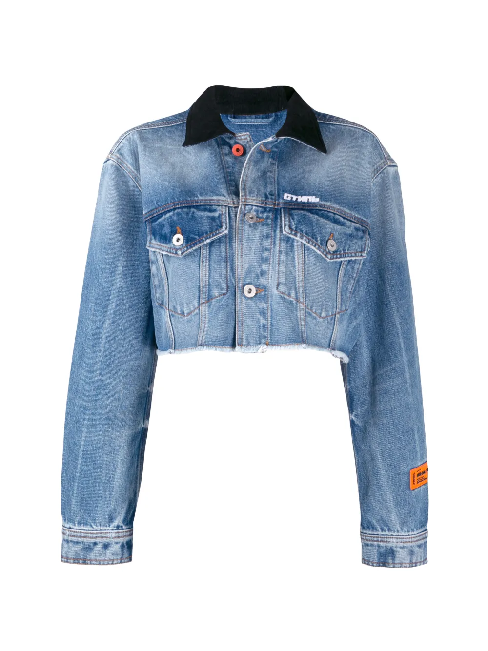 heron preston denim jacket