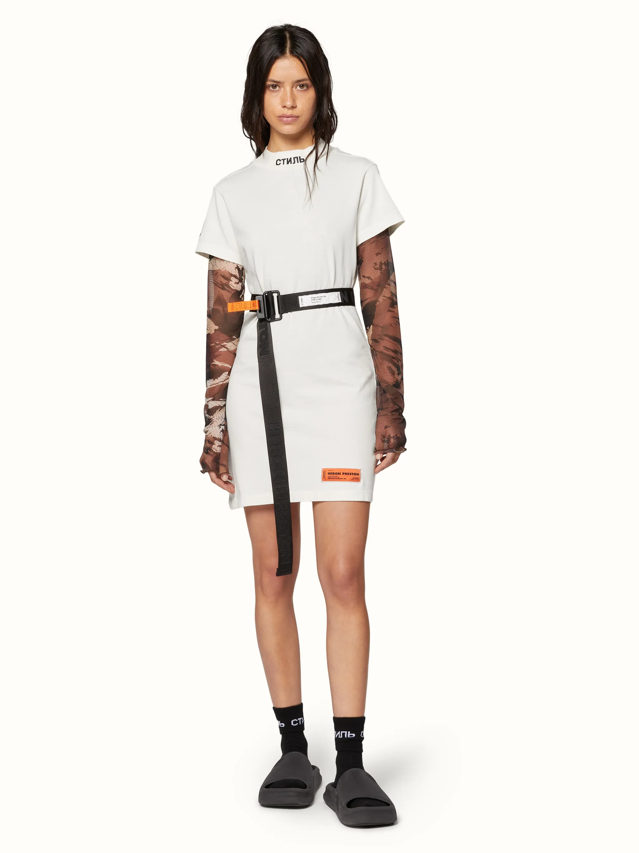 CTNMB SS TURTLENECK DRESS