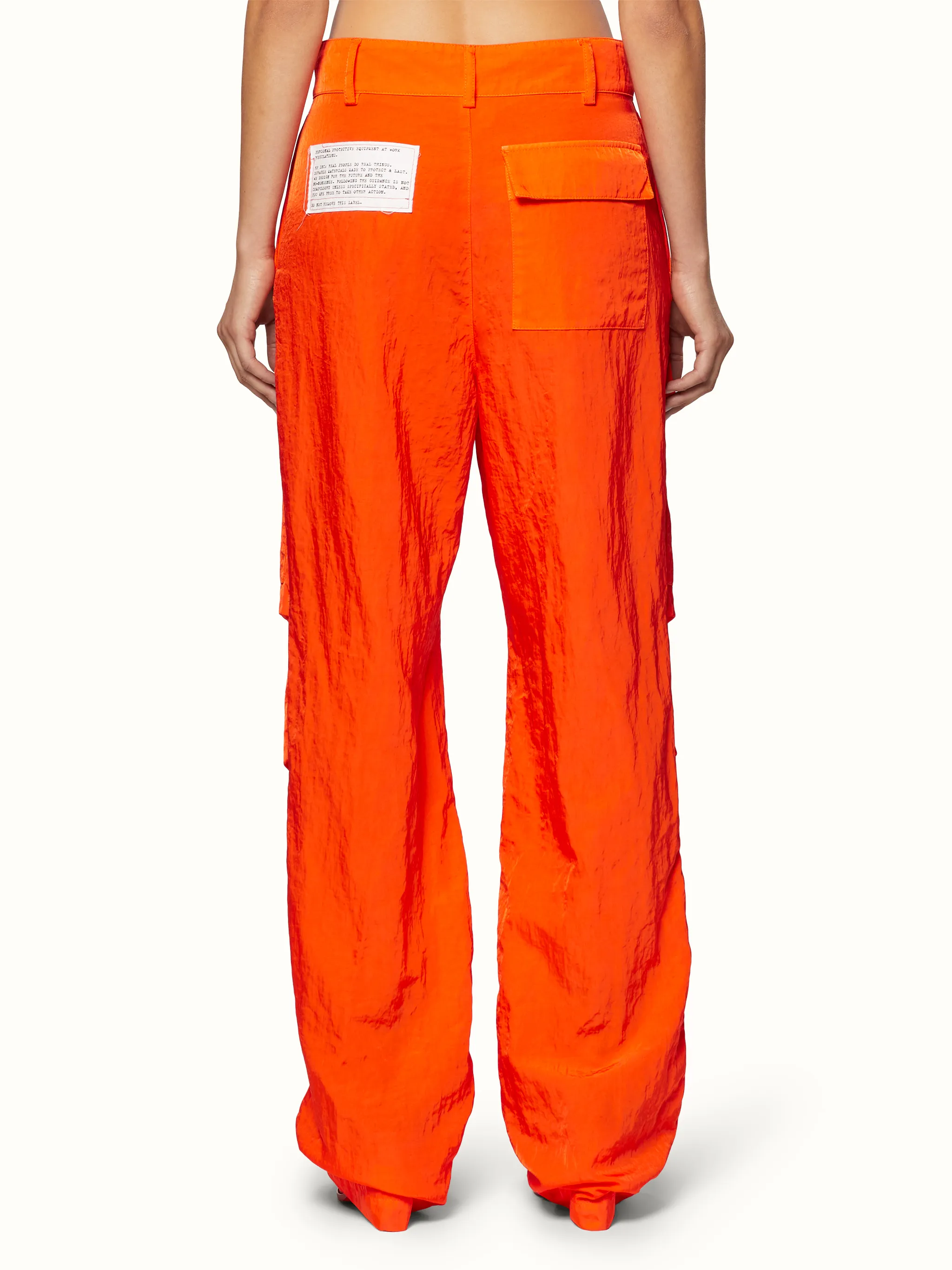 CTNMB WASHED NYLON CARGO PANTS