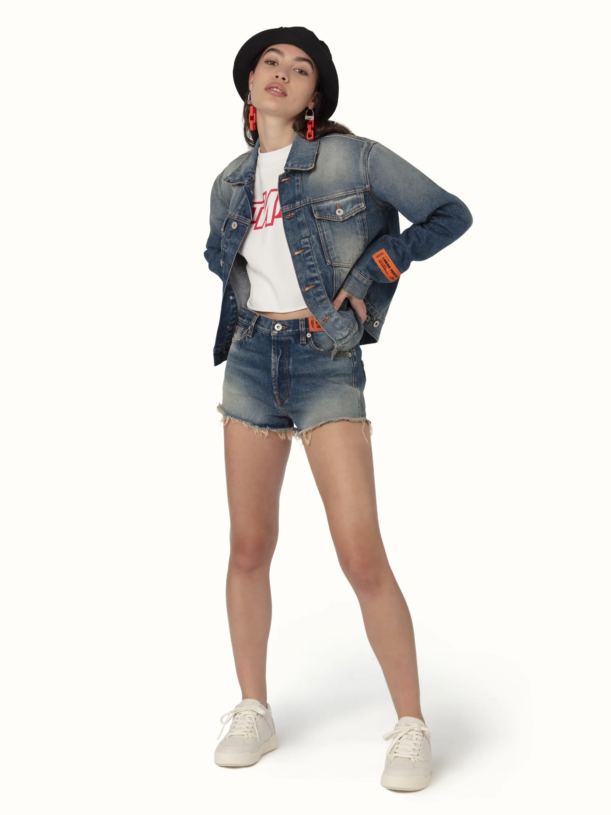 DENIM SHORTS | HERON PRESTON® Official Site