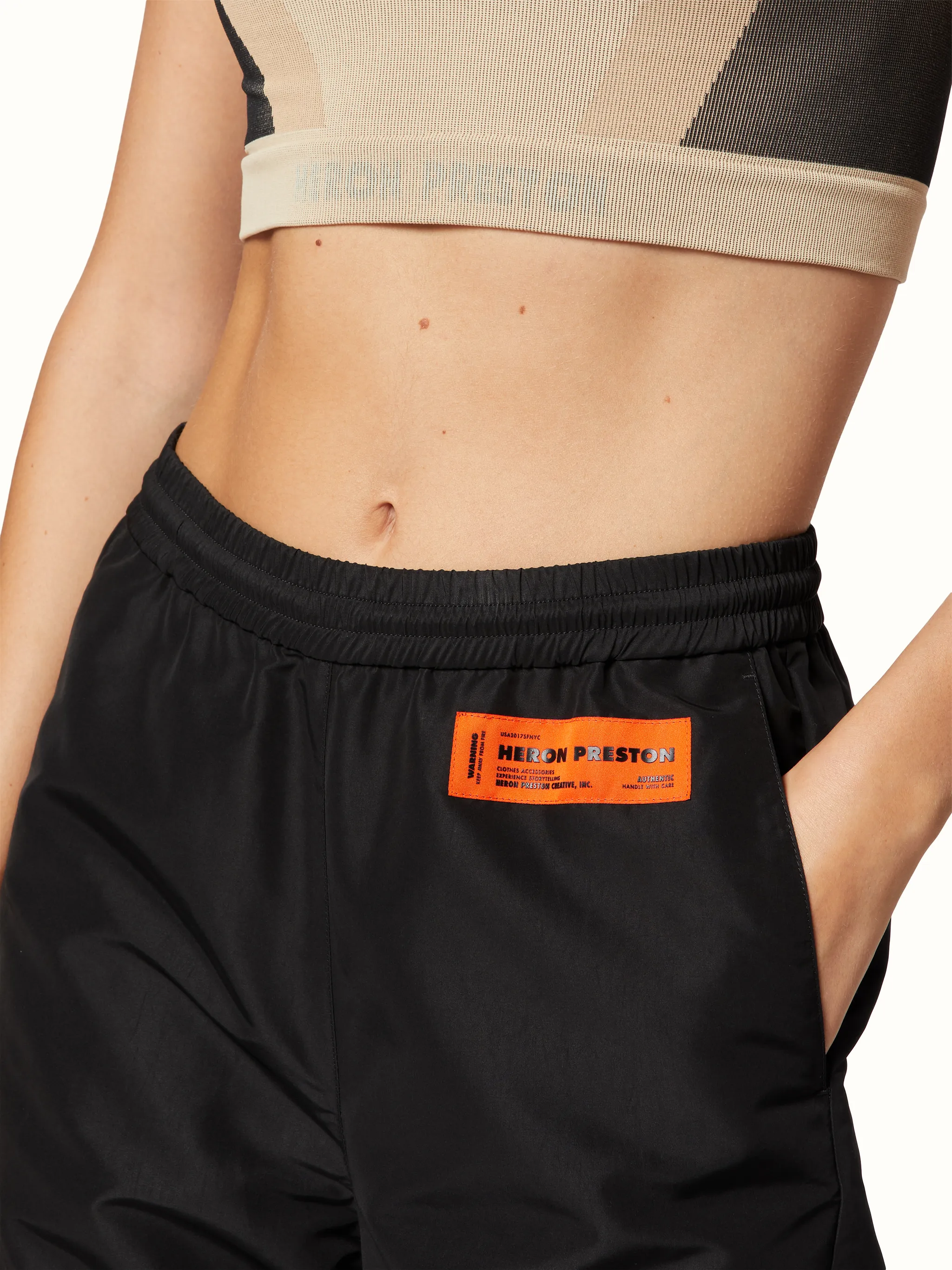EX-RAY NYLON OS PATCHES PANTS