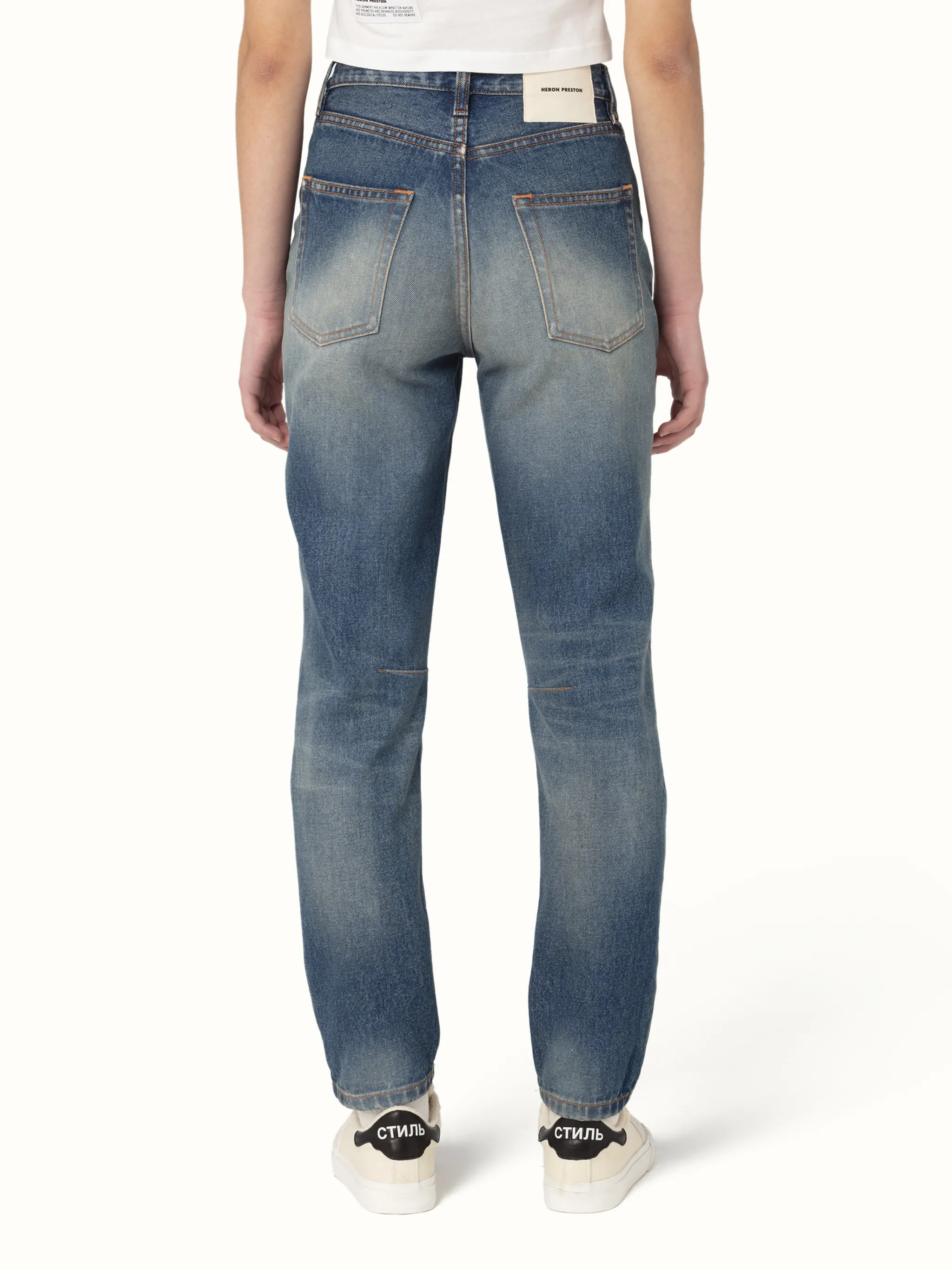 FIVE POCKETS SLIM FIT DENIM PANTS