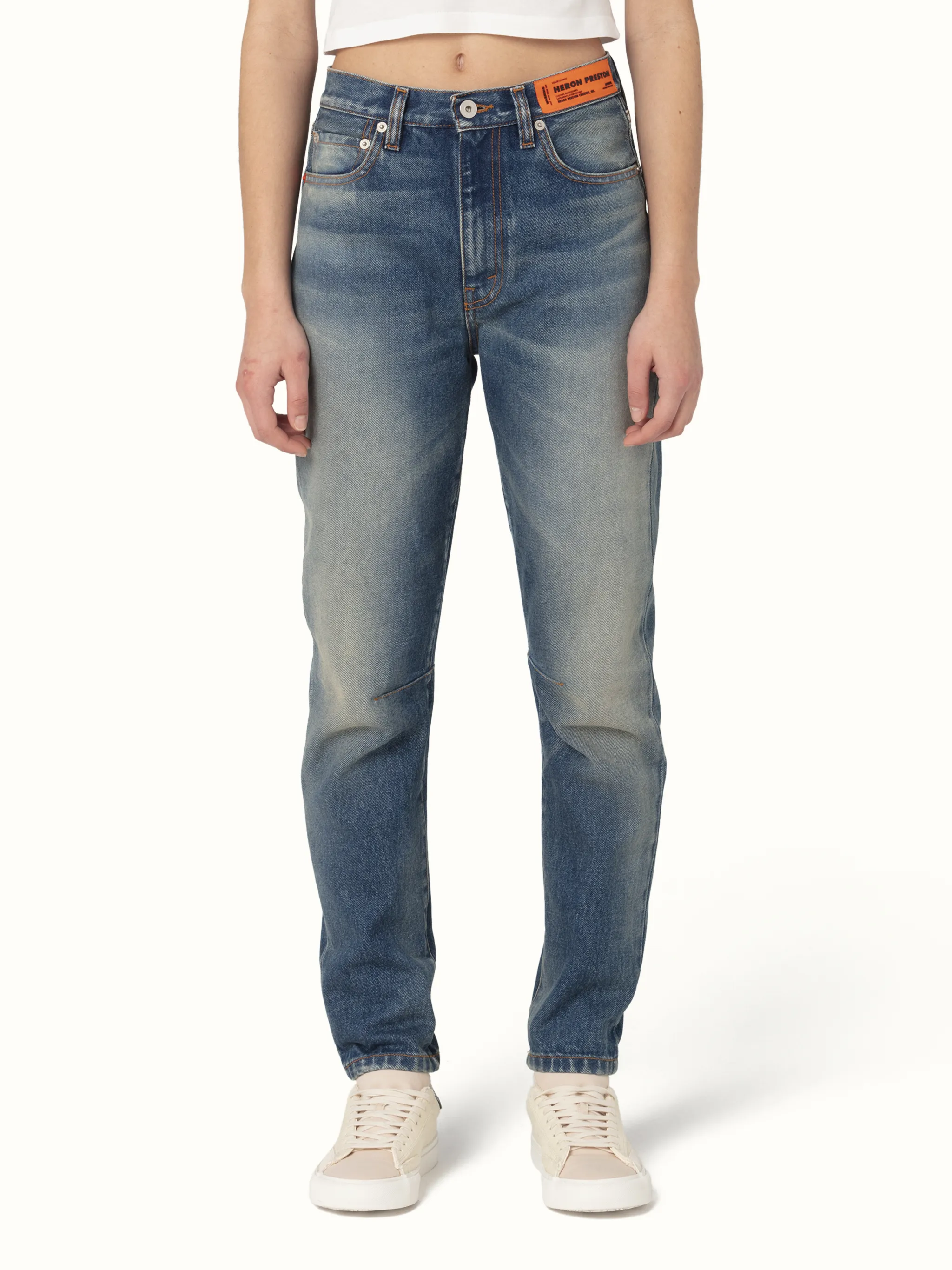 FIVE POCKETS SLIM FIT DENIM PANTS