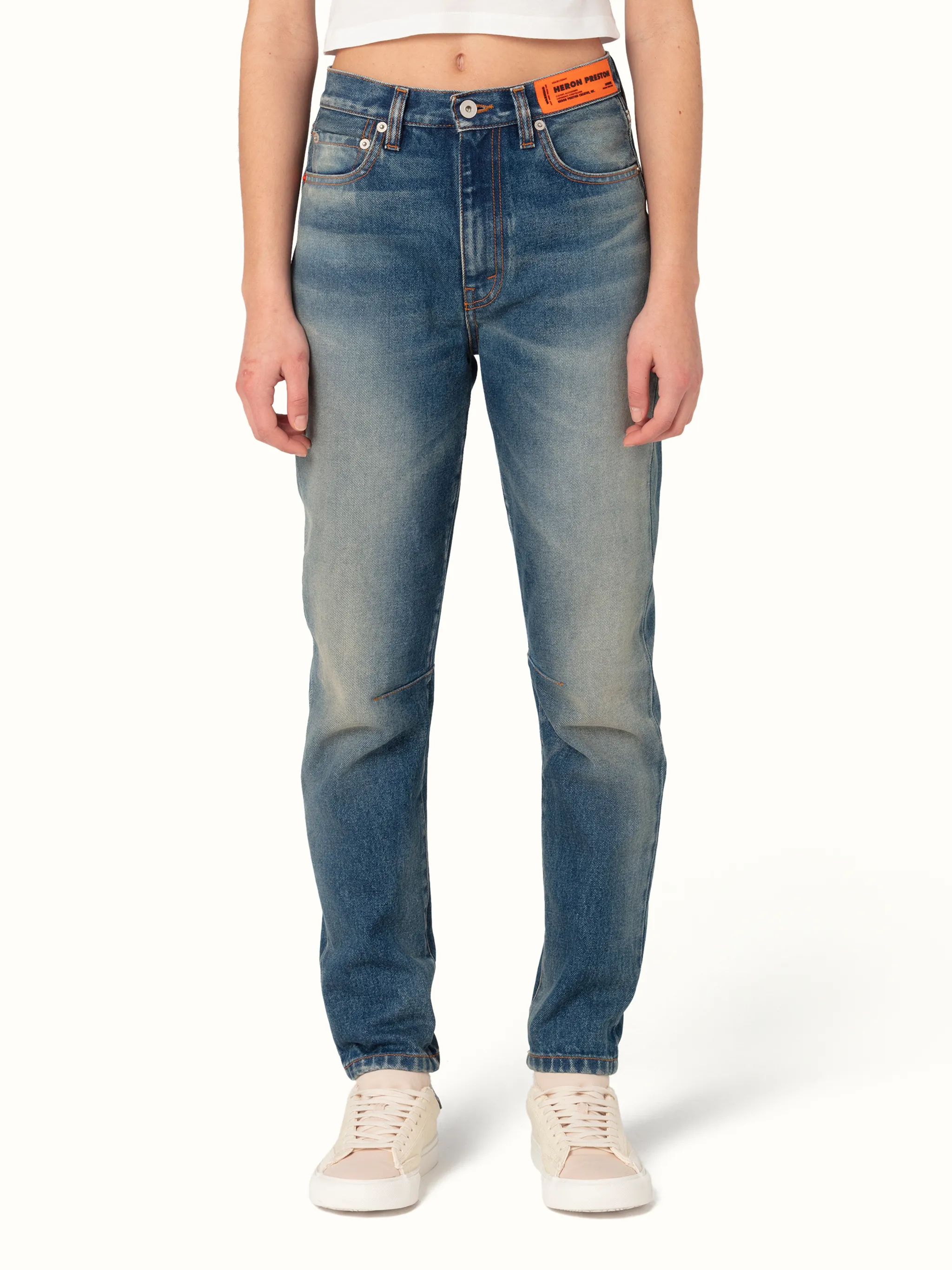 FIVE POCKETS SLIM FIT DENIM PANTS