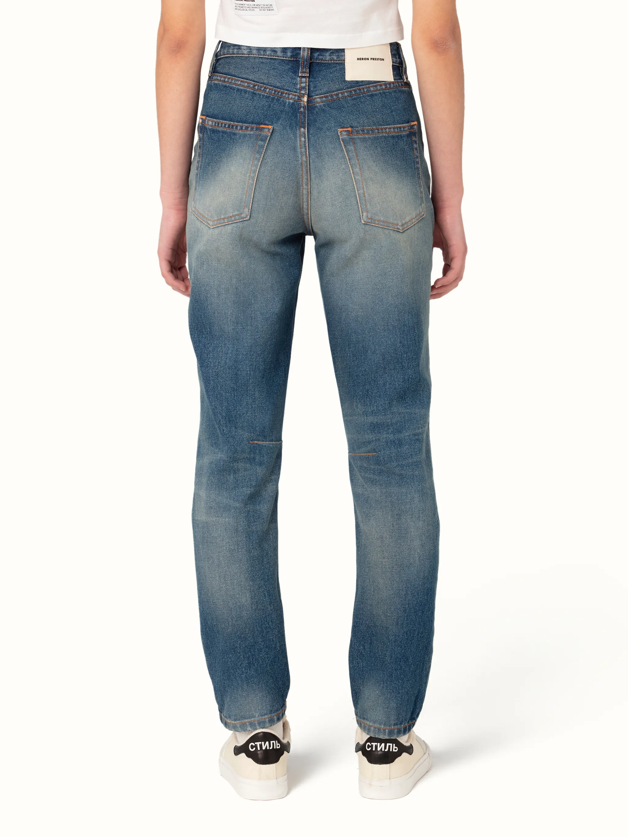 FIVE POCKETS SLIM FIT DENIM PANTS