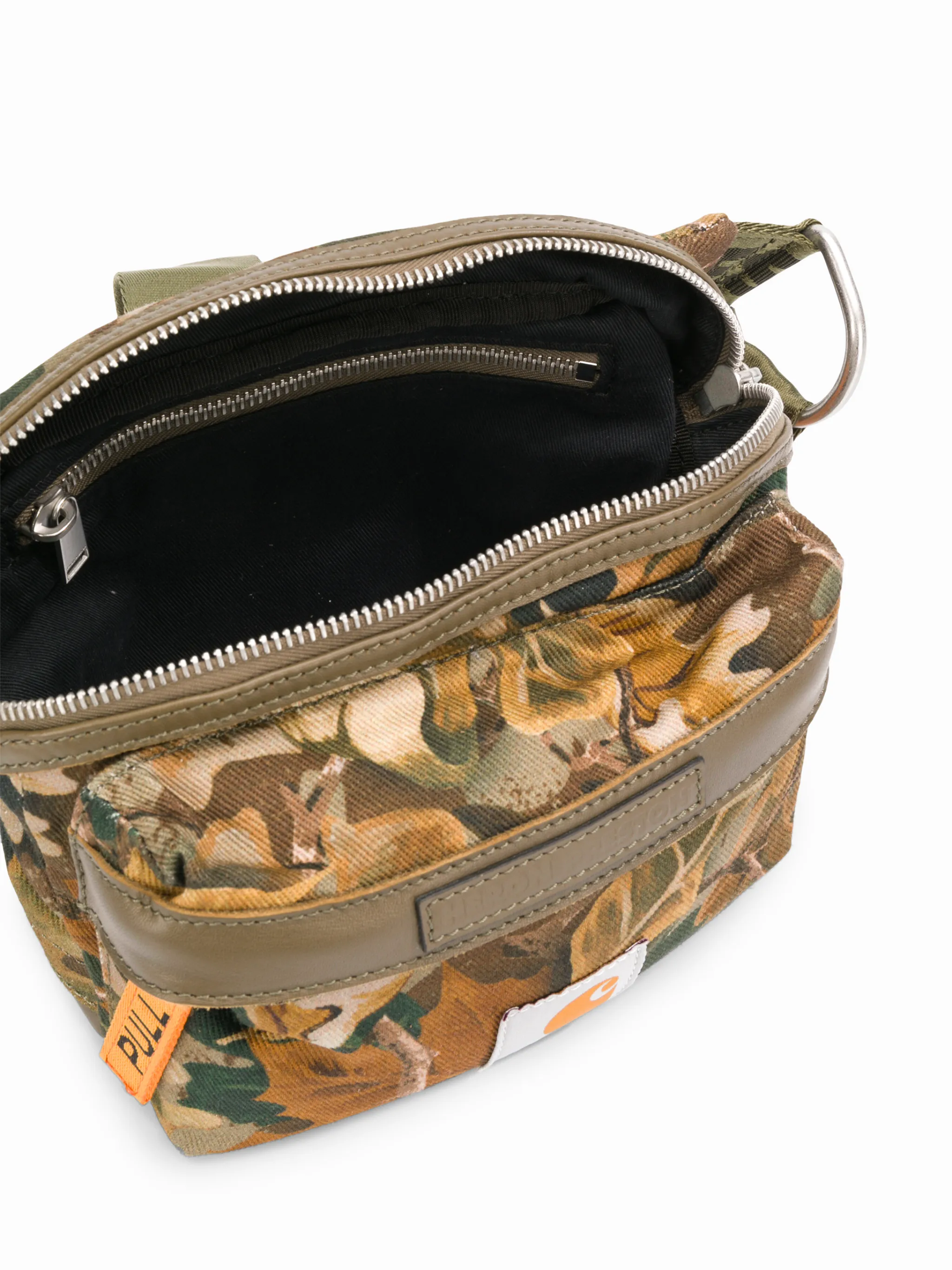 Heron Preston Heron Preston x Carhartt WIP leaf print bag