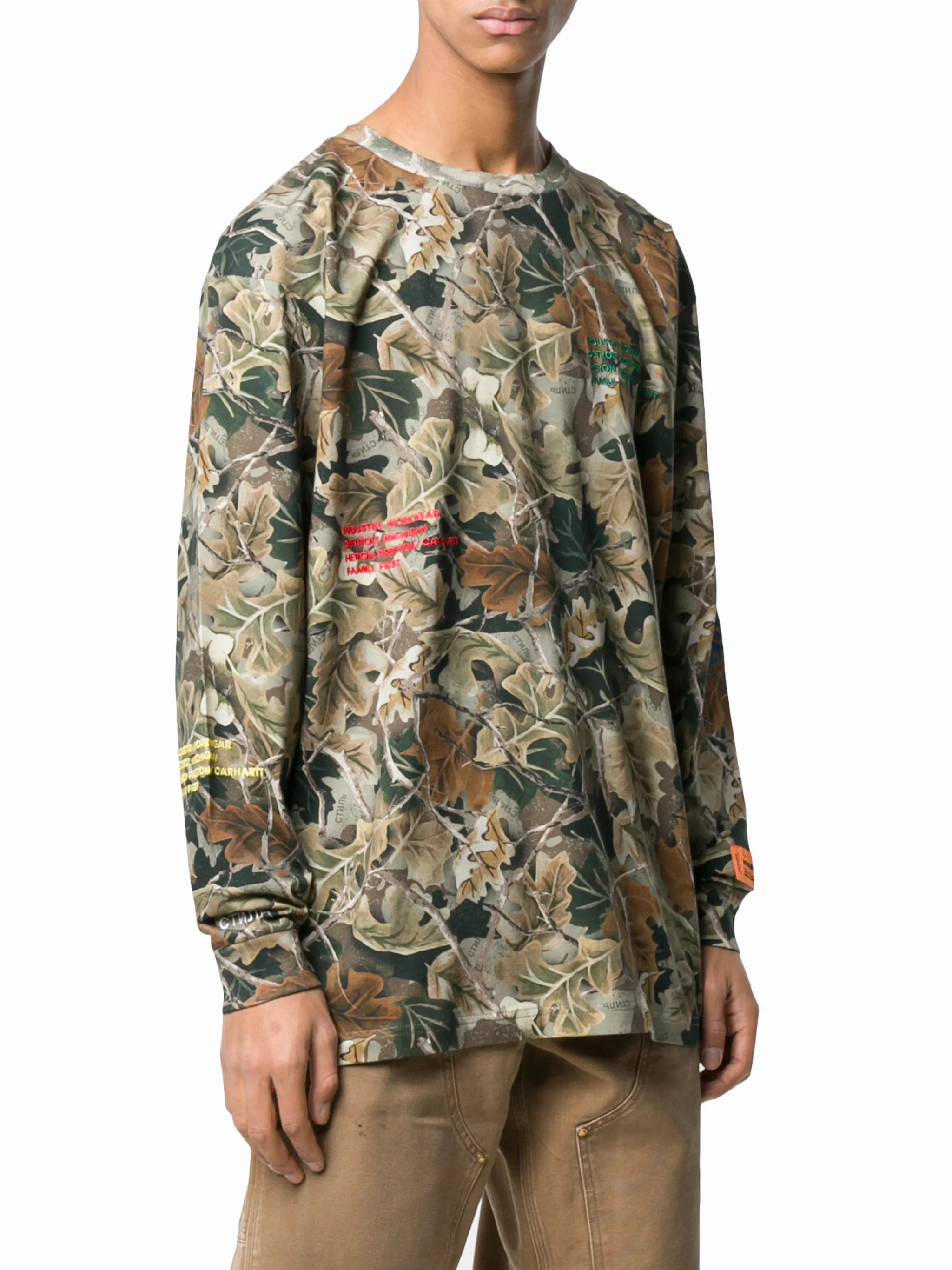 Heron Preston Heron Preston x Carhartt WIP leaf print top | Eraldo.com DE