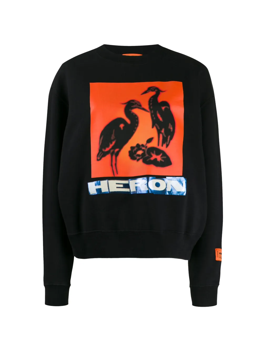 heron preston swan hoodie