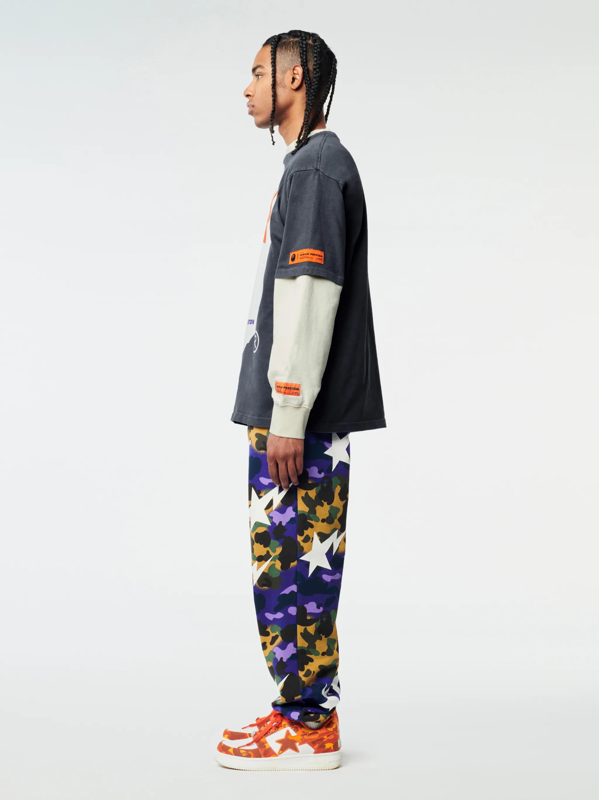 HP X BAPE CAMO SWEATPANTS