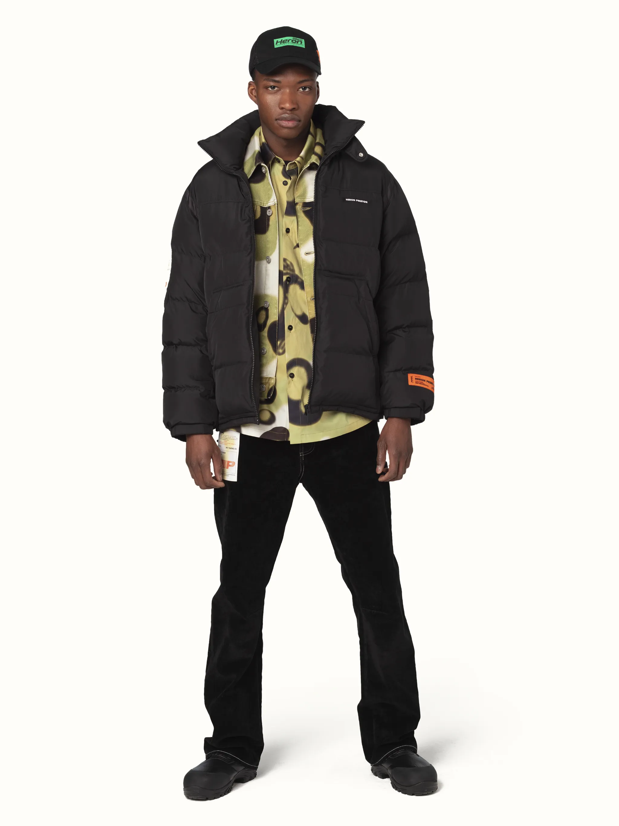 heron preston puffer jacket