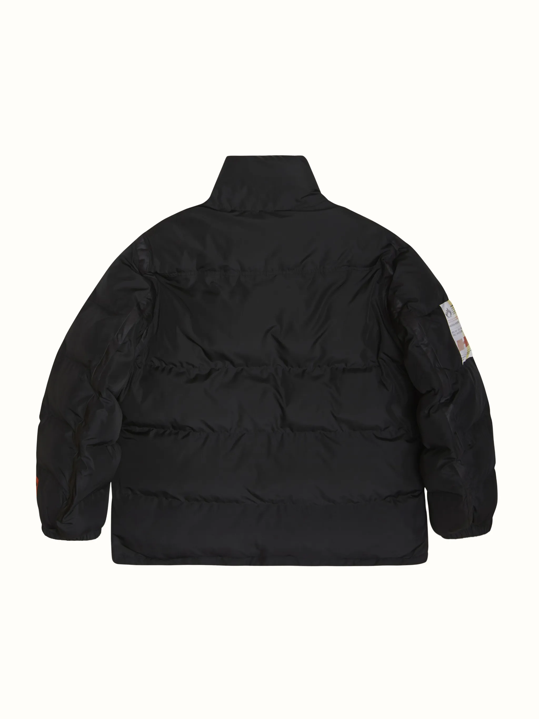 LABEL PUFFER JACKET