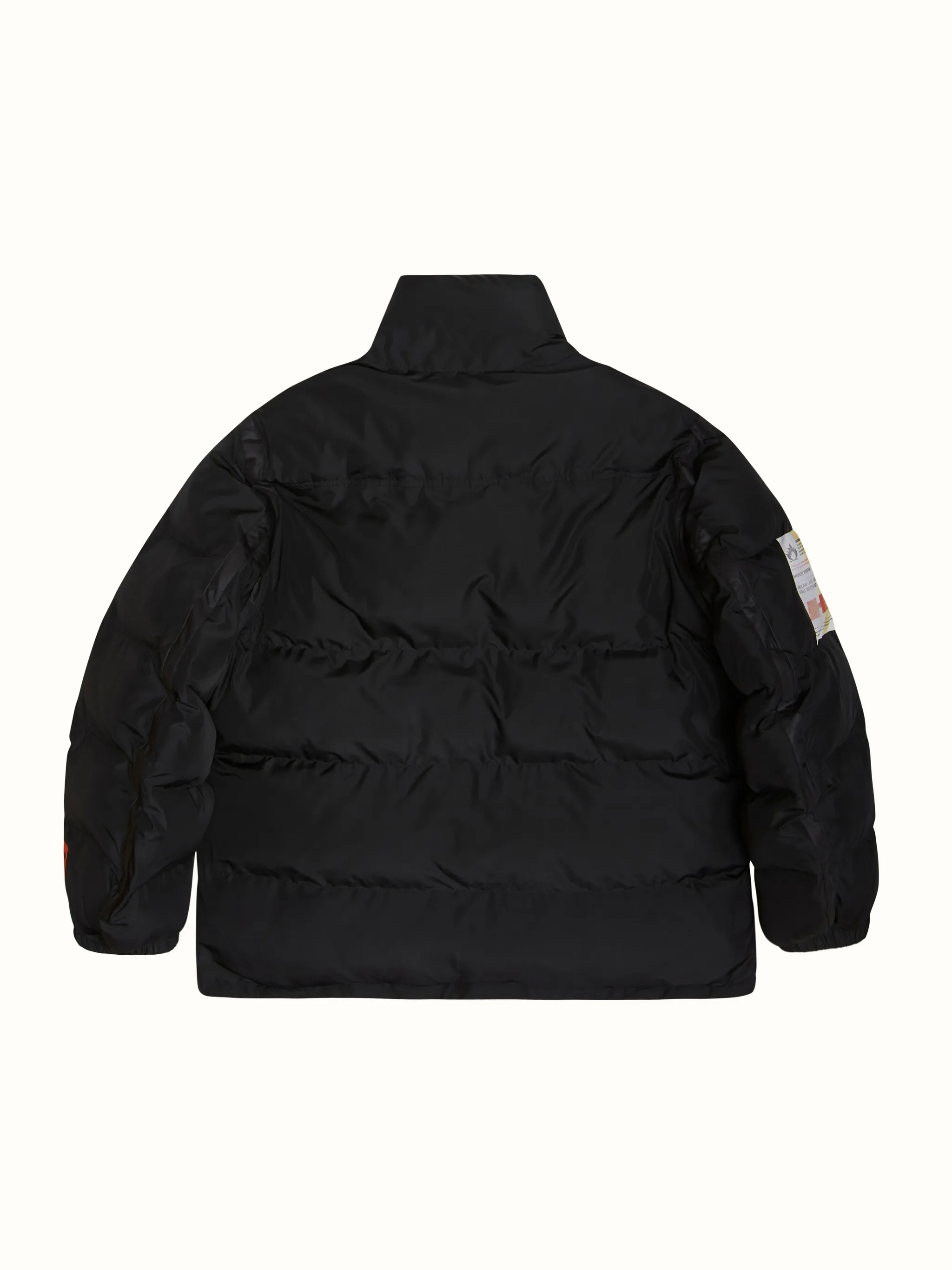 LABEL PUFFER JACKET