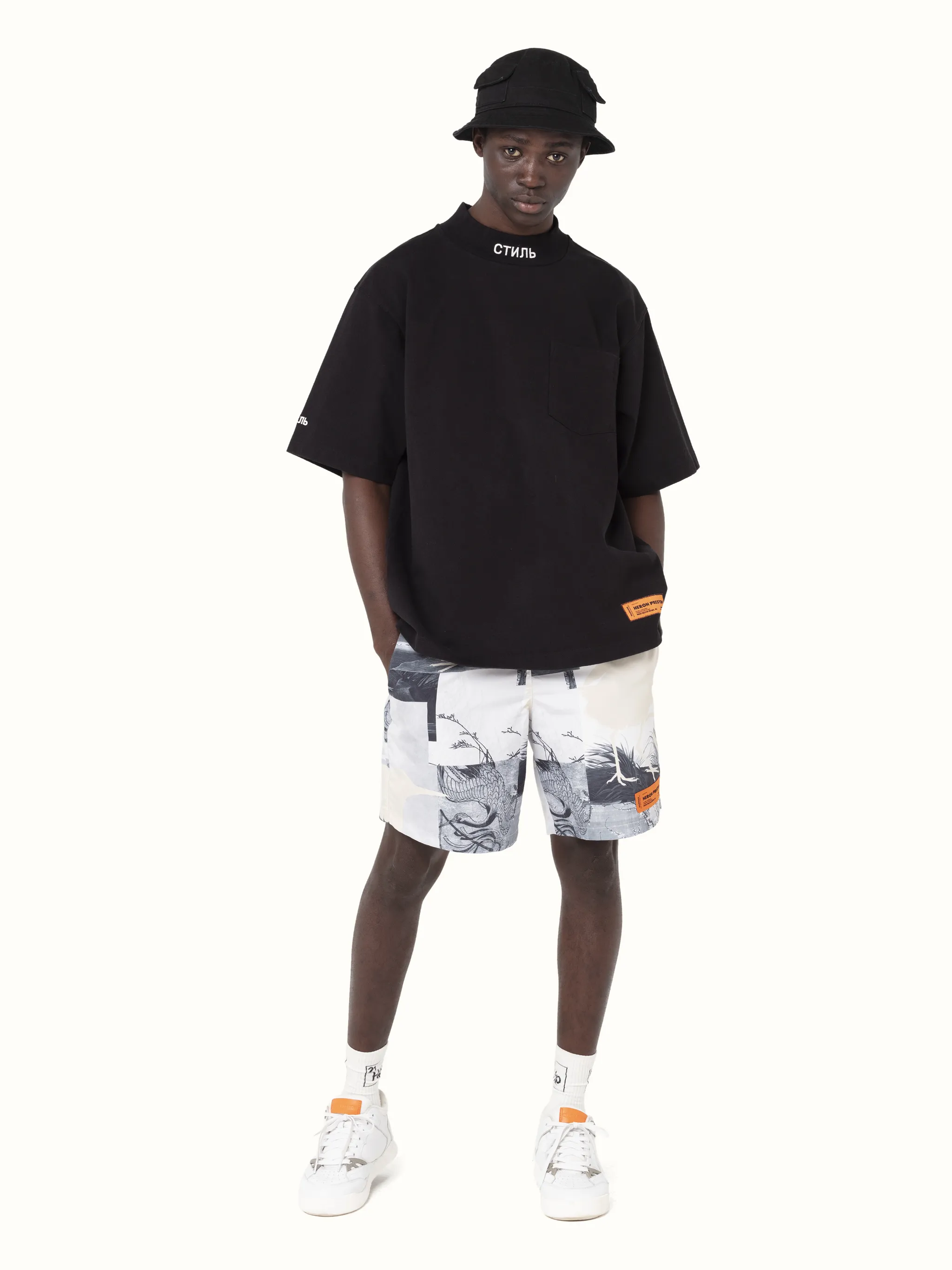 heron preston turtleneck t shirt