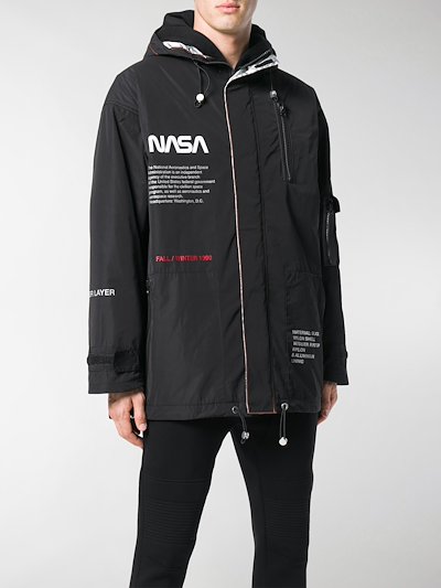 Heron Preston Nasa High Tech Parka Black Modes