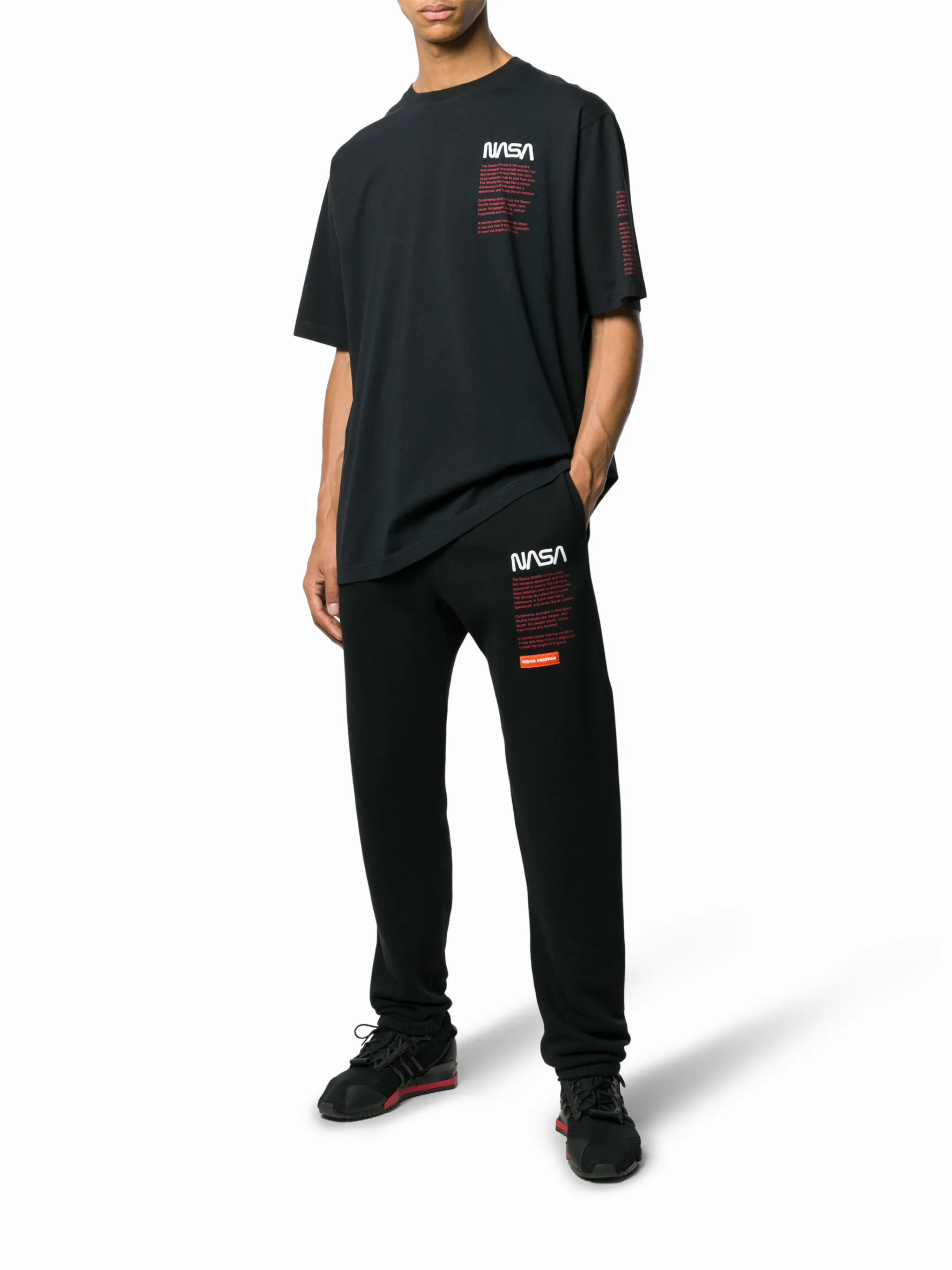 Heron Preston NASA Tee Black レア｜ファッション