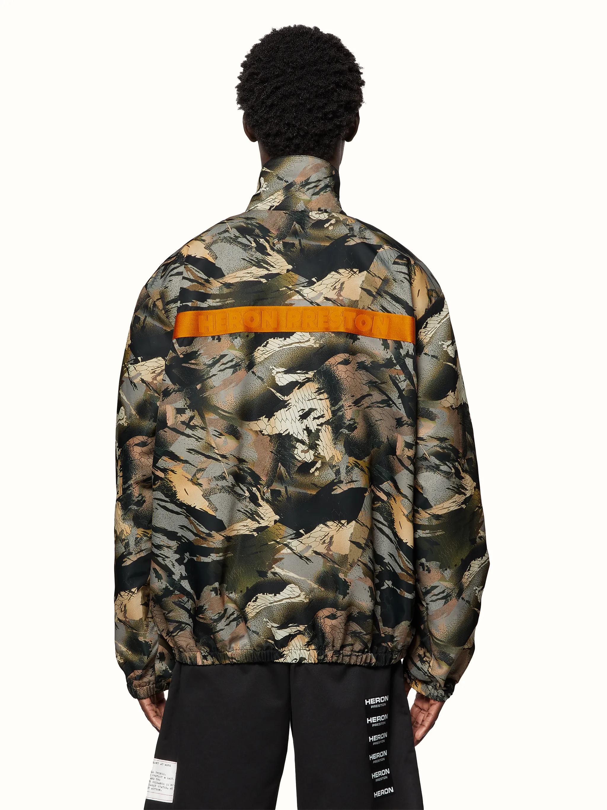 NYLON CAMO TAPE WINDBREAKER