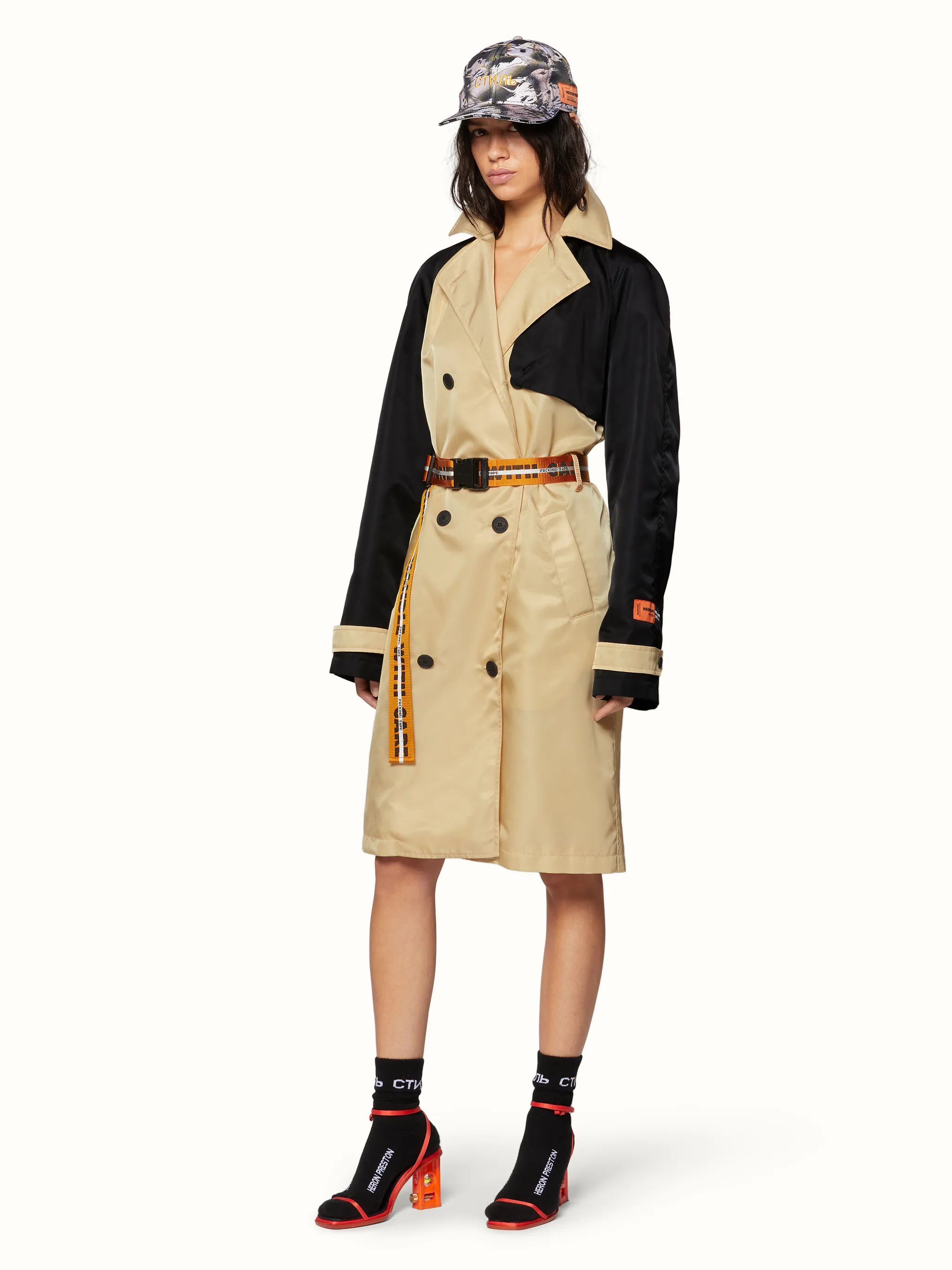 NYLON H.W.C.TAPE TRENCH