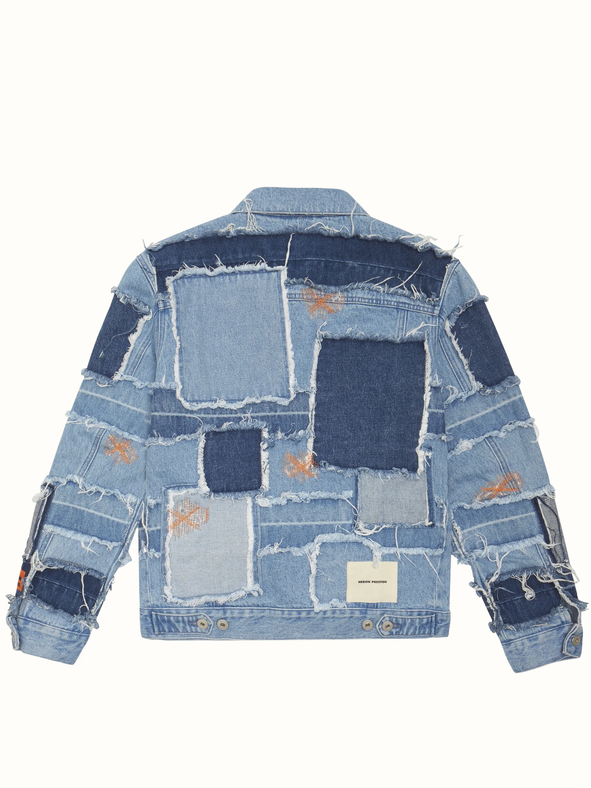 Patchwork Trucker Jacket