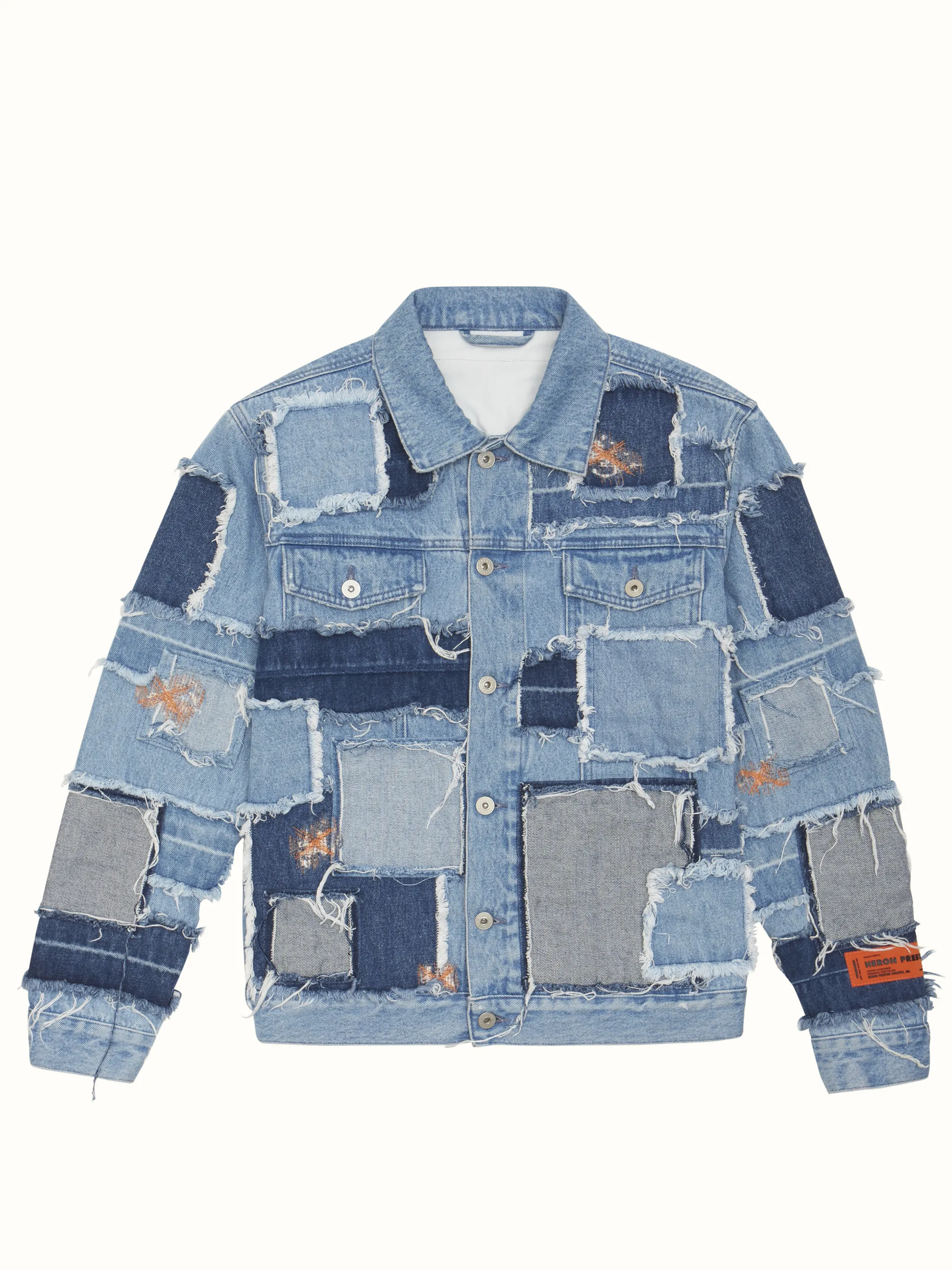Patchwork Trucker Jacket