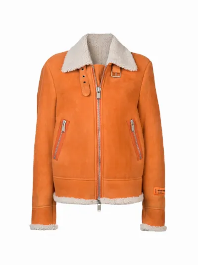 Heron preston clearance orange jacket