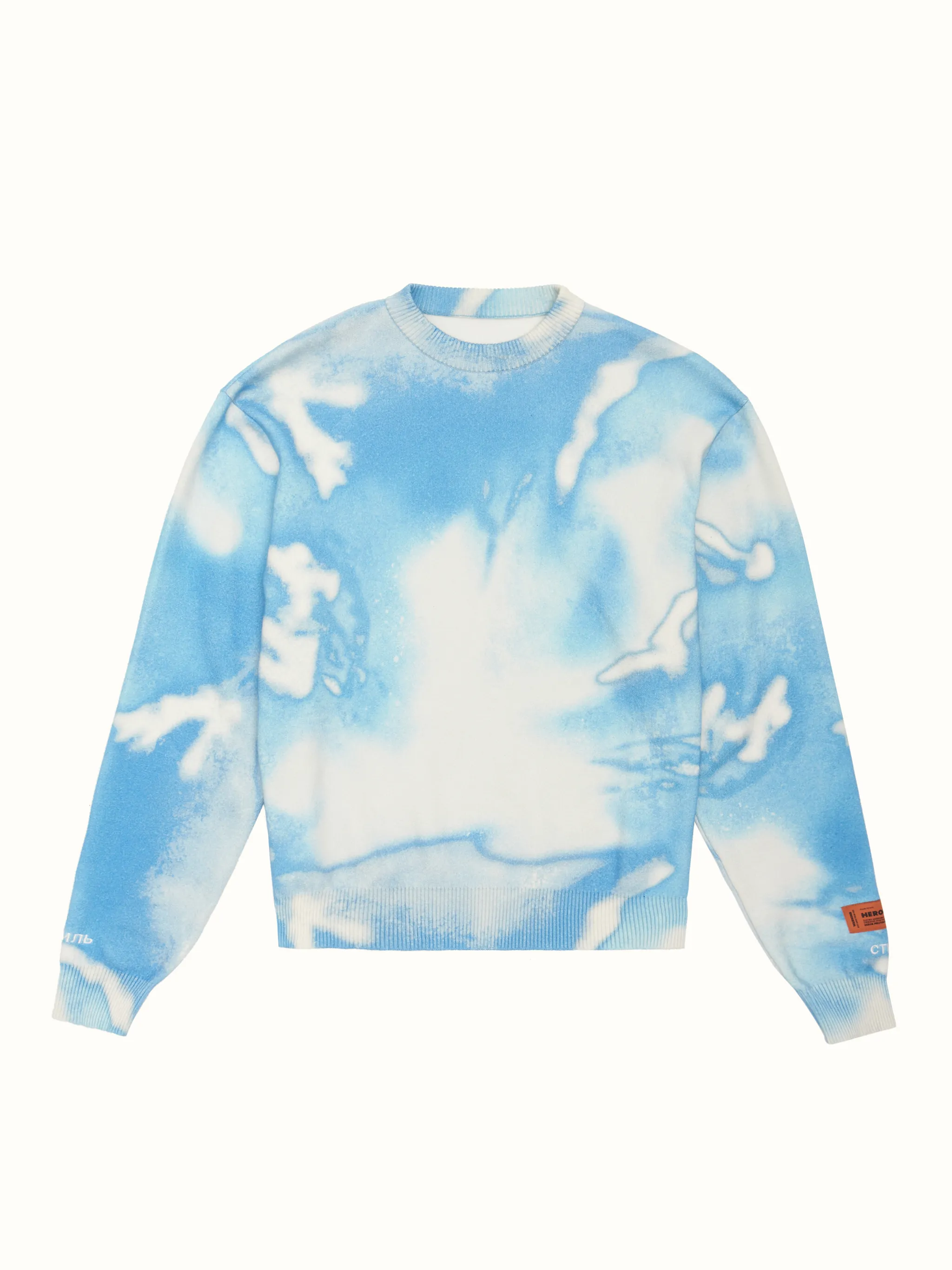 splash crewneck jumper | Heron Preston 