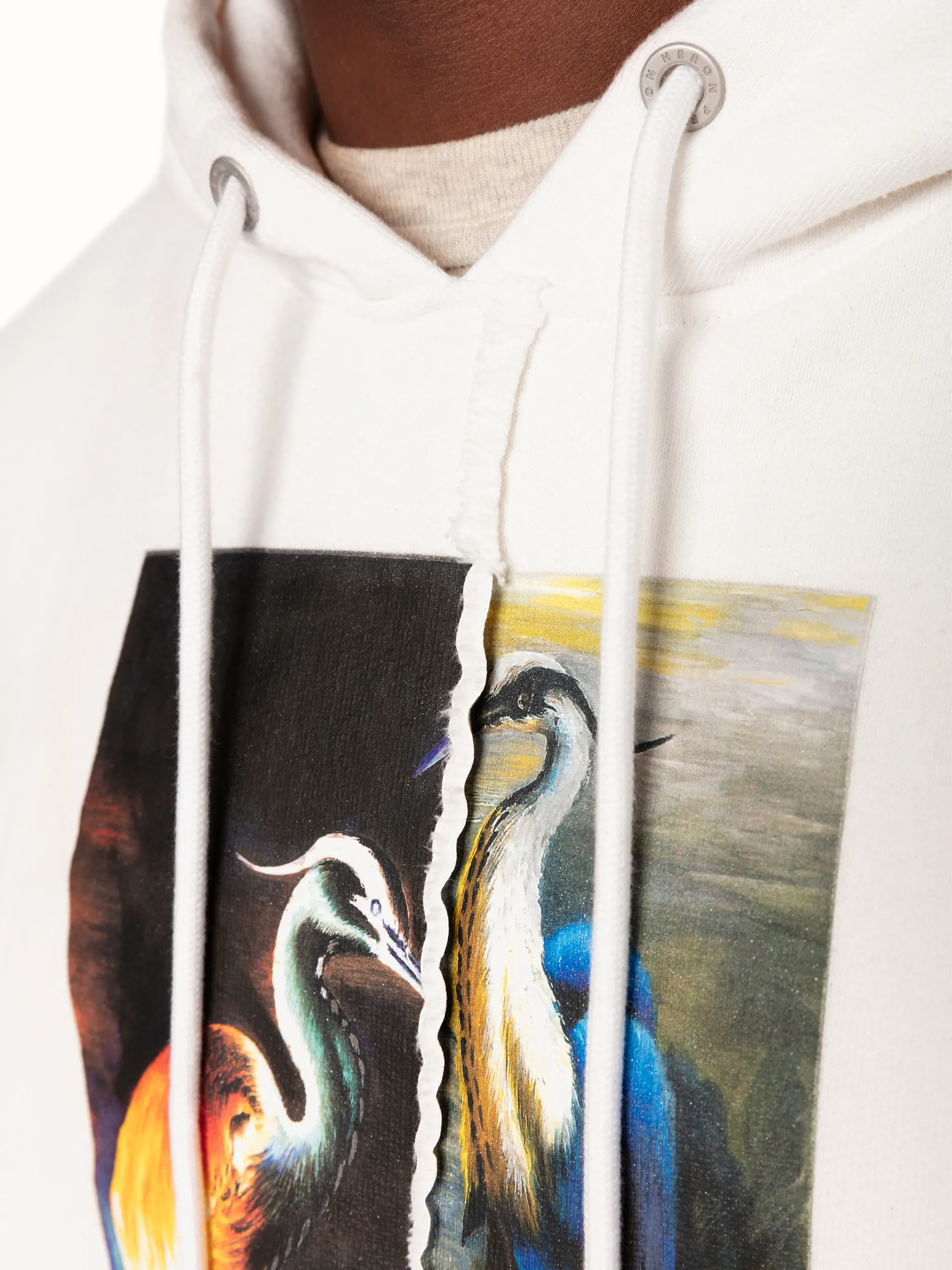 SPLIT GRAPHIC HOODIE