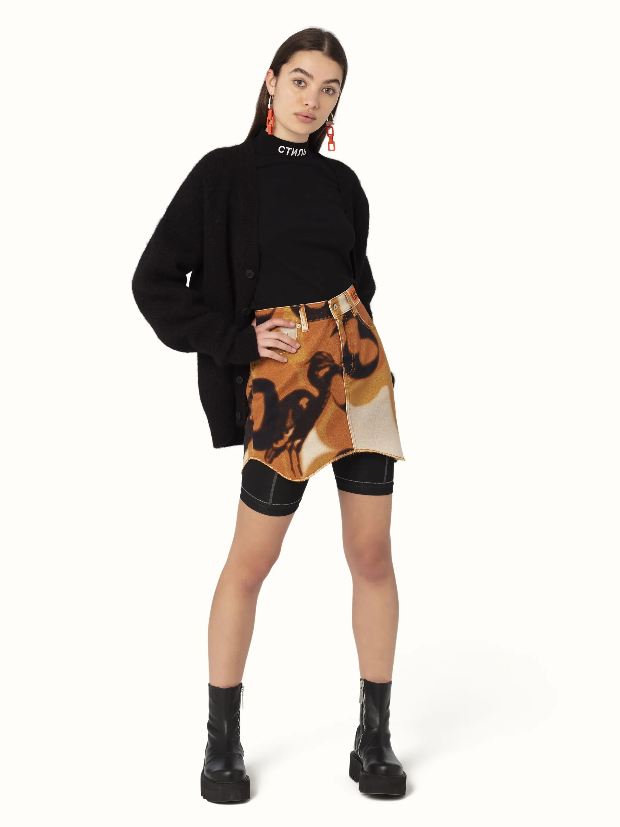 СТИЛЬ KNITTTED MOCKNECK