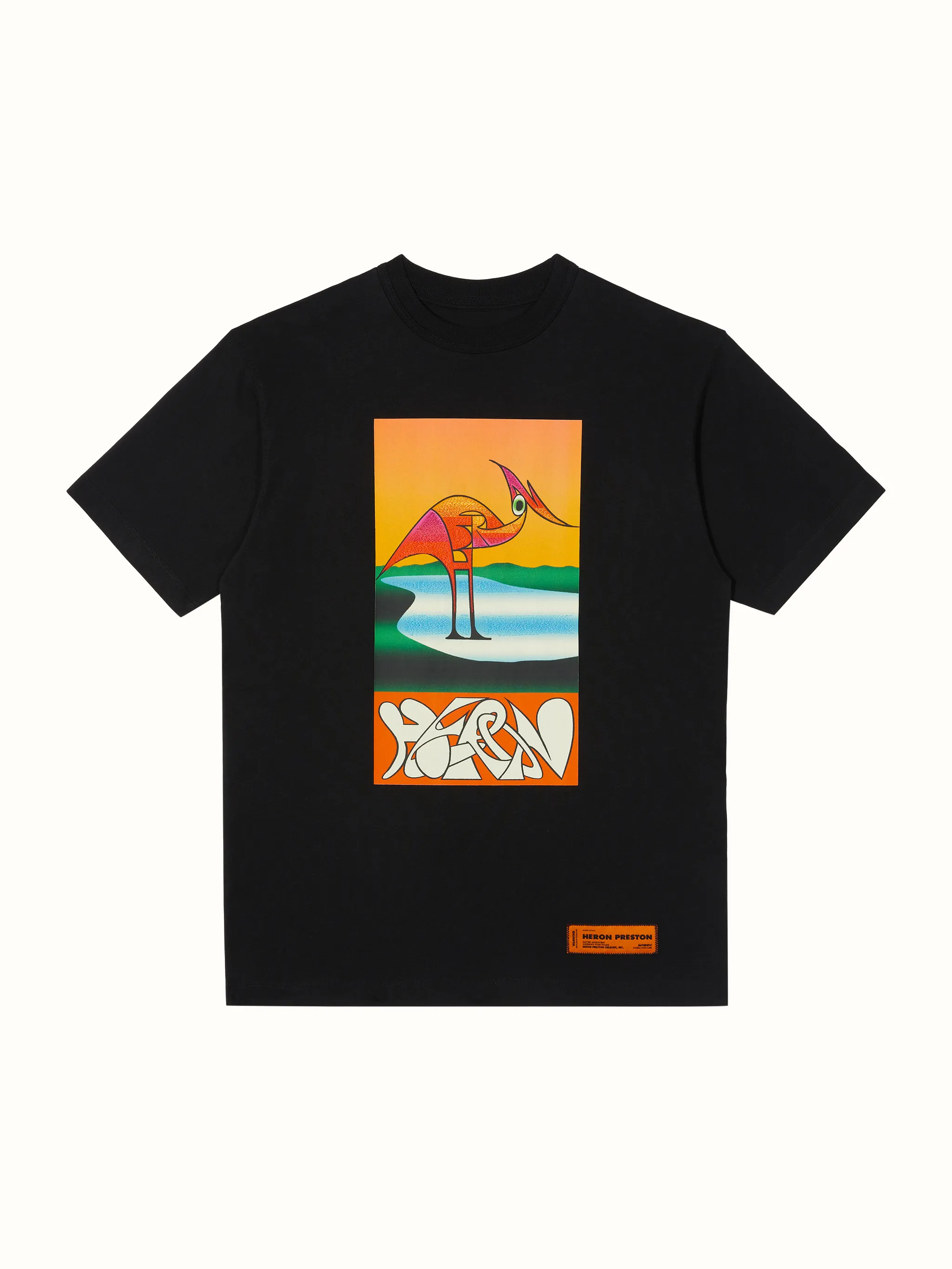 TEE HERON ABSTRACT