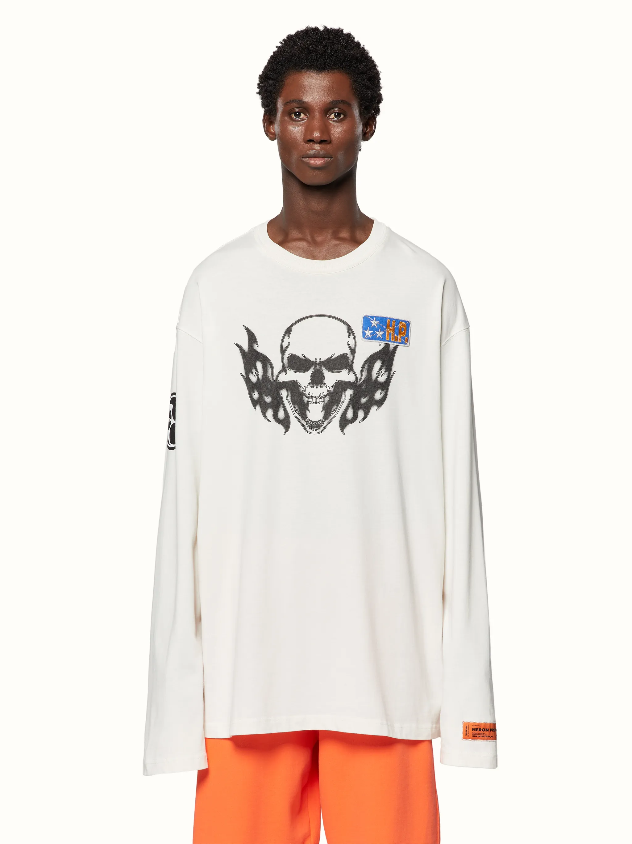 heron preston skull shirt