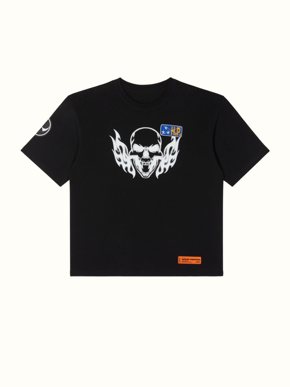 Tee Reg Flaming Skull