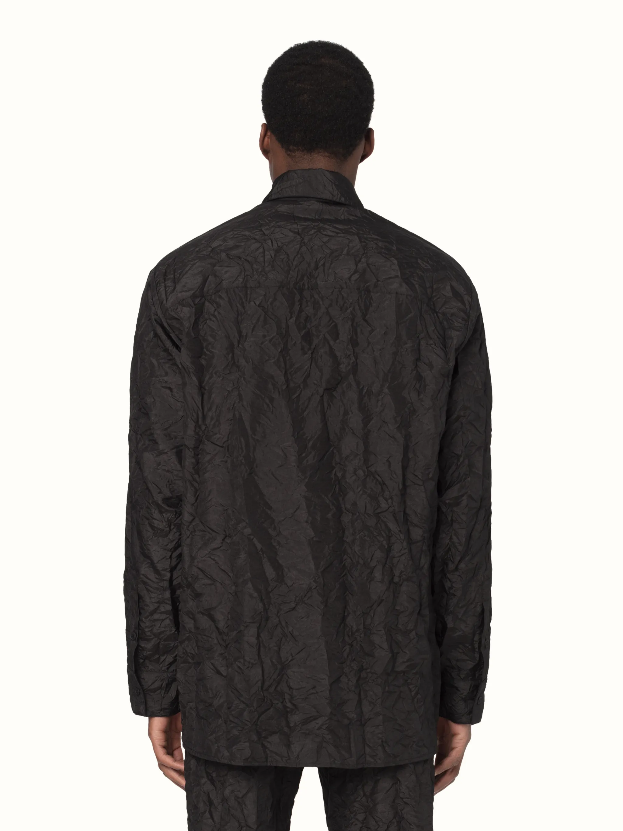 TYVEK CRINKLED OVERSIZE SHIRT