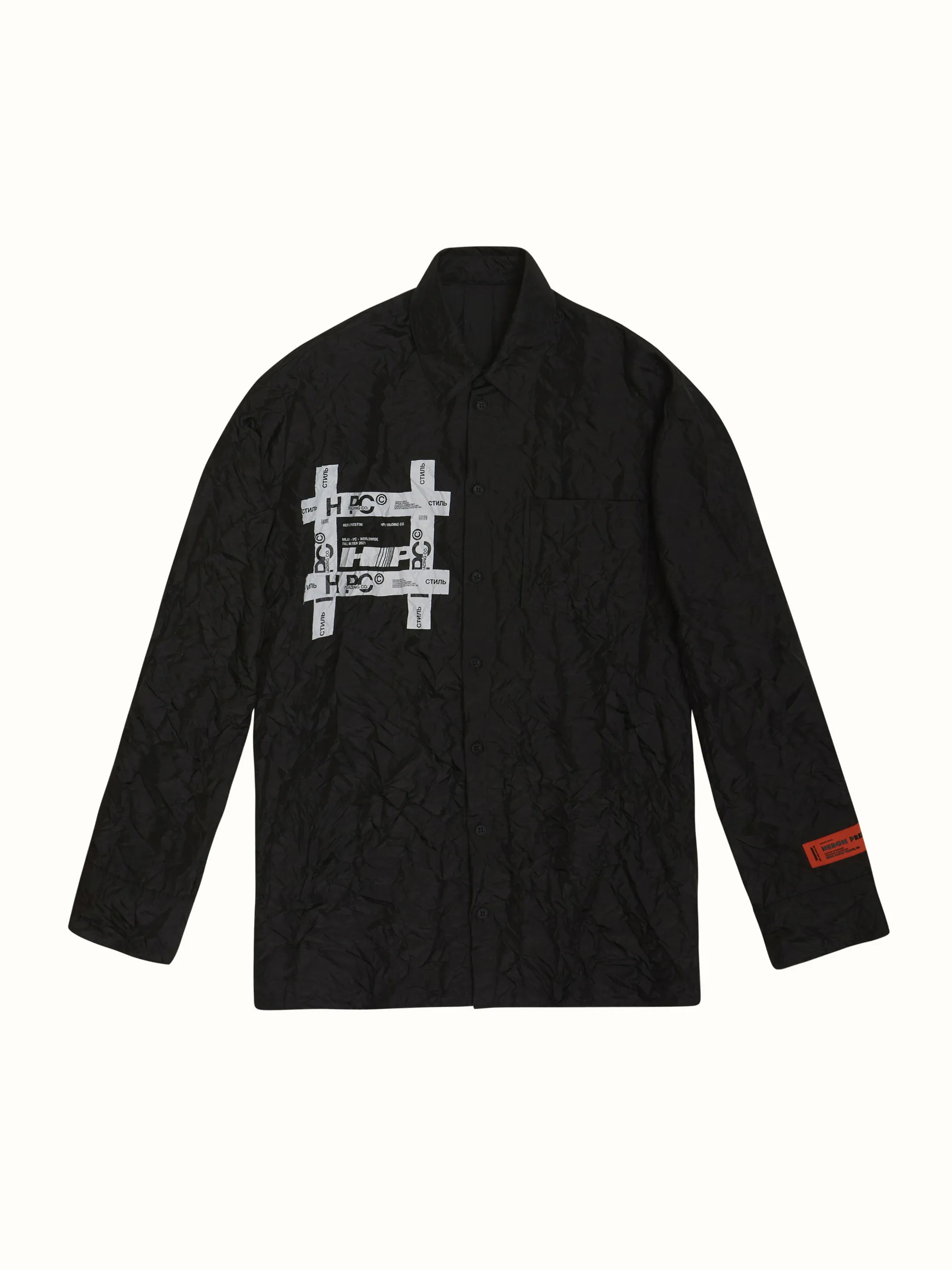TYVEK CRINKLED OVERSIZE SHIRT