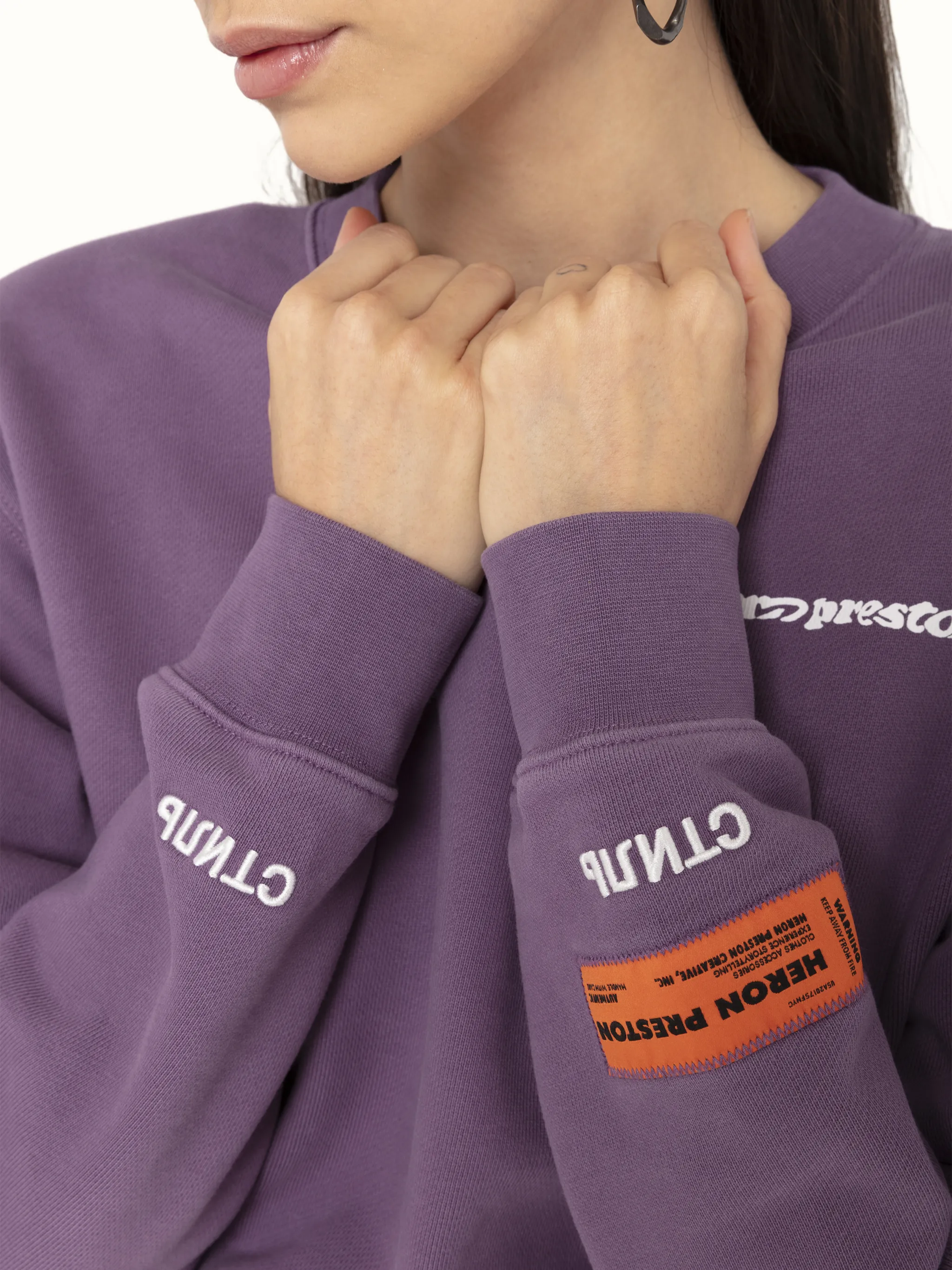 Warped Logo Sweatshirt