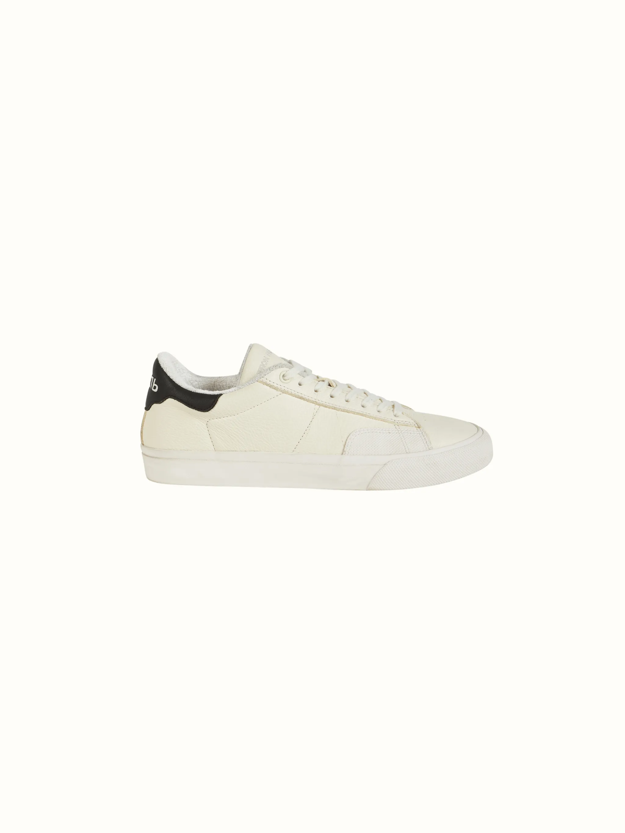 White Vulcanized Sneakers