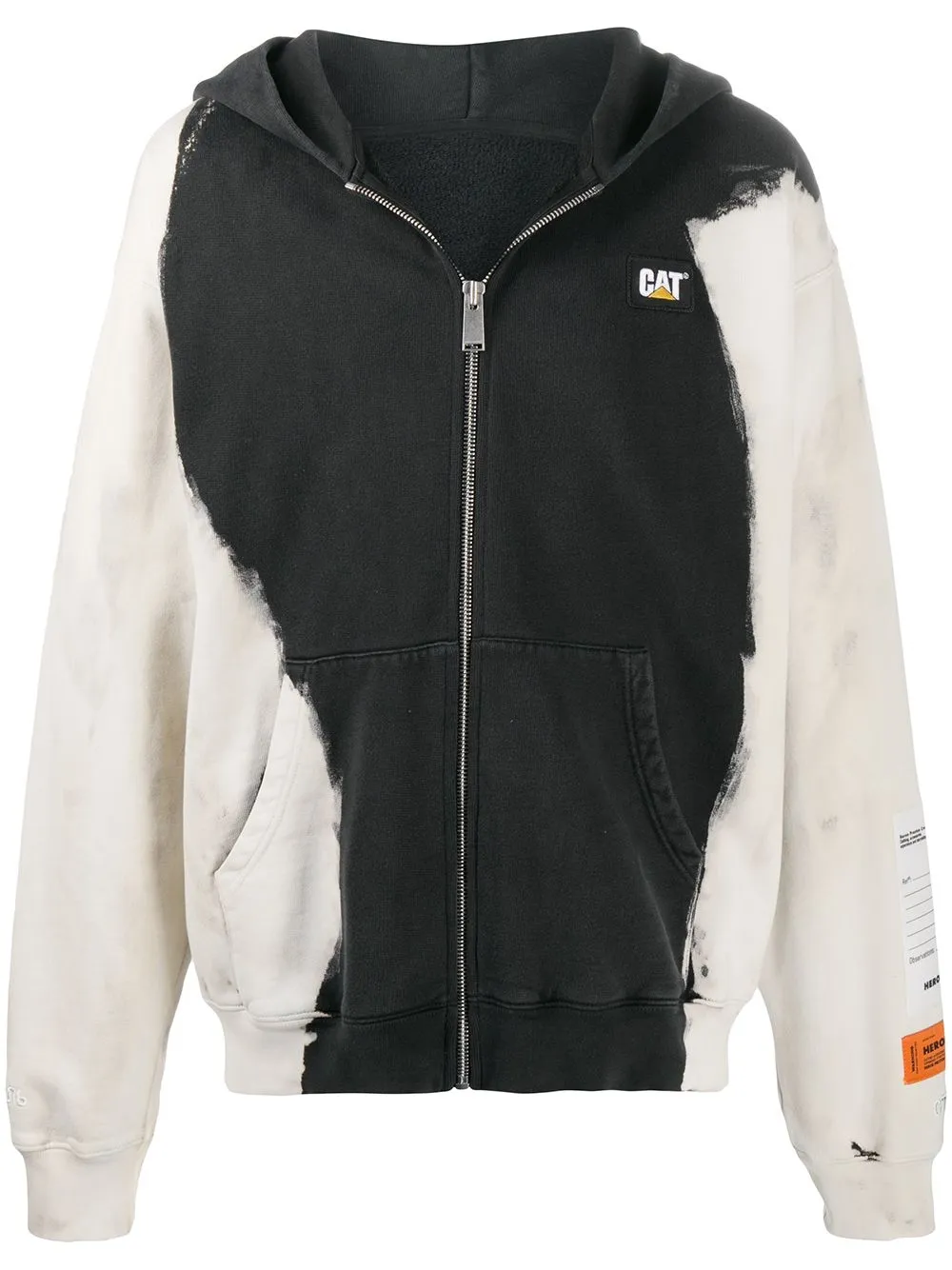 Heron Preston x CAT zip up phantom hoodie Eraldo HR