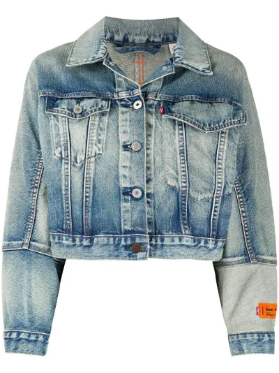 heron preston denim jacket