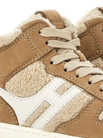 Hogan high hot sale top sneakers