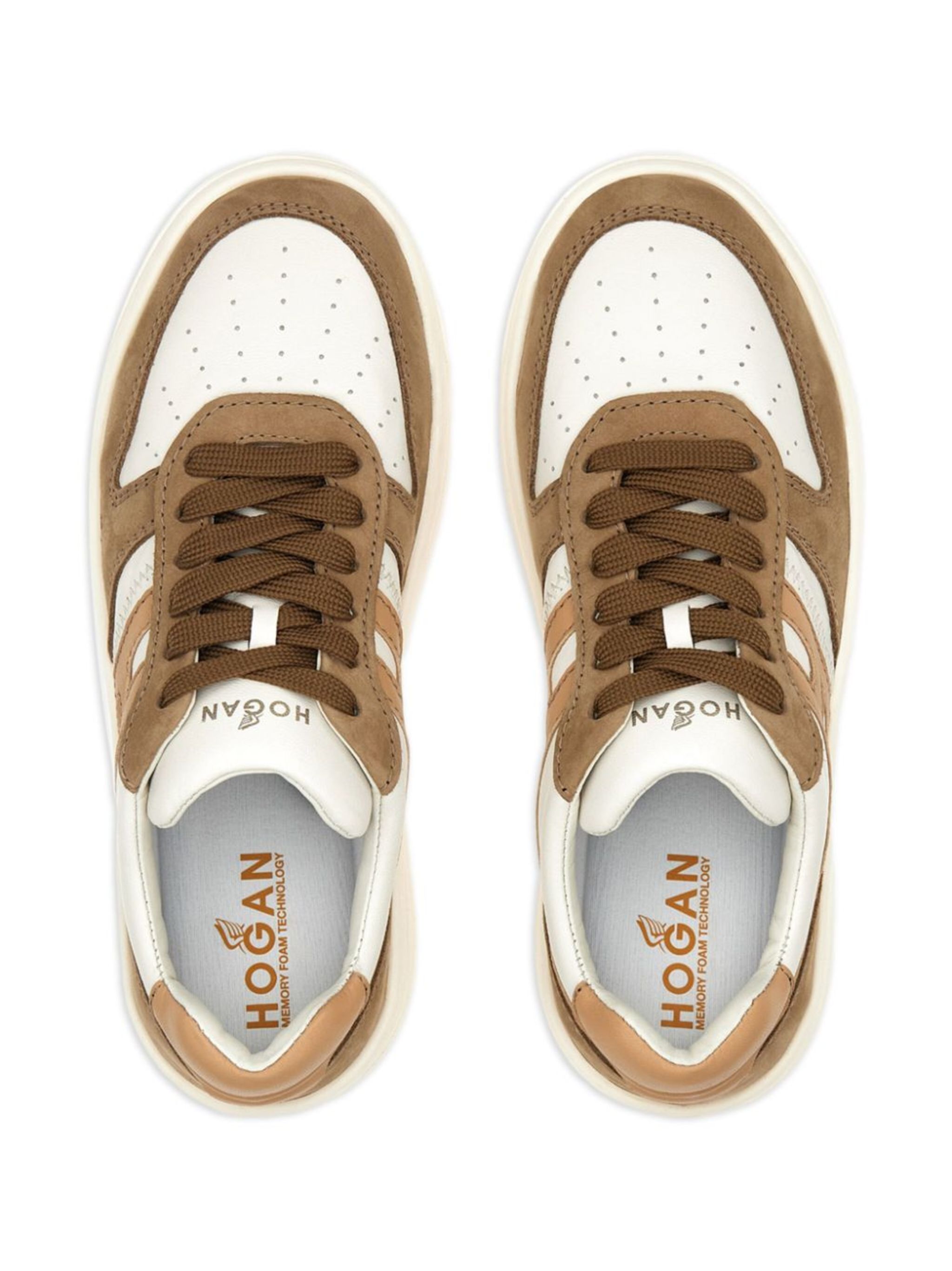 logo-embellished leather sneakers | Hogan | Eraldo.com