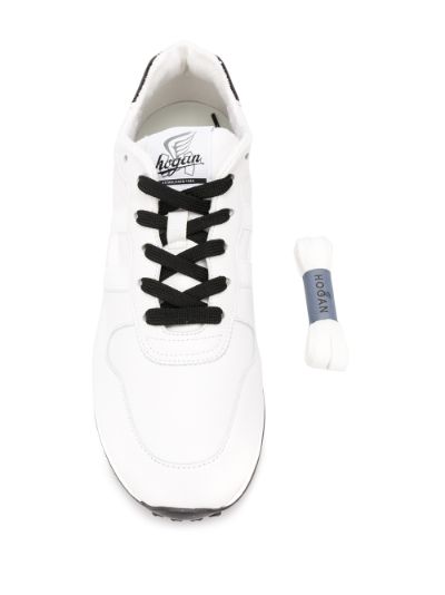 hogan lace up sneakers