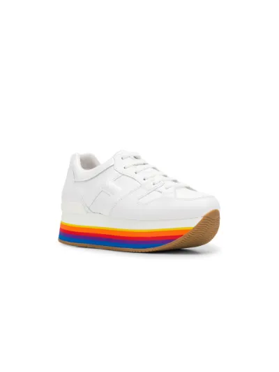 Rainbow on sale bottom sneakers