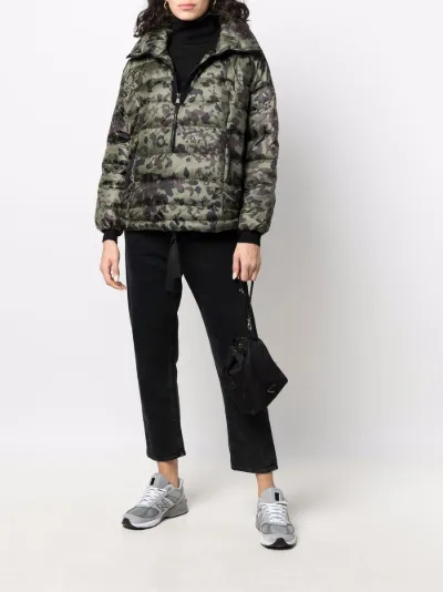 holden side zip puffer jacket