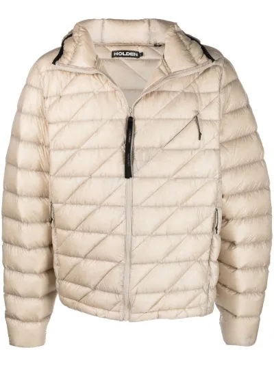 padded hooded shirt