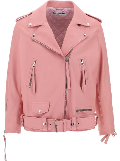 acne leather jacket womens