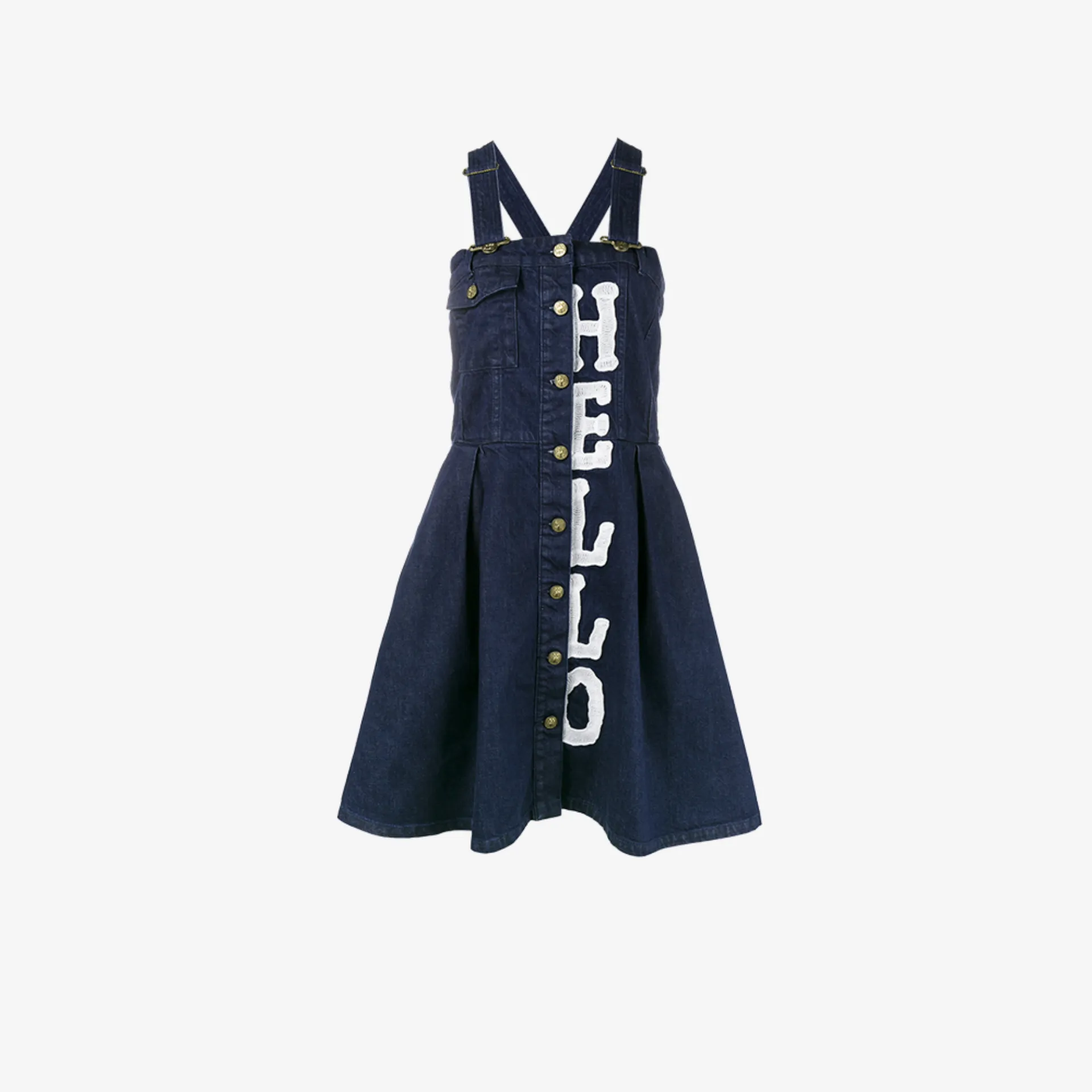 denim house dress