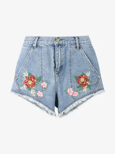 denim house shorts