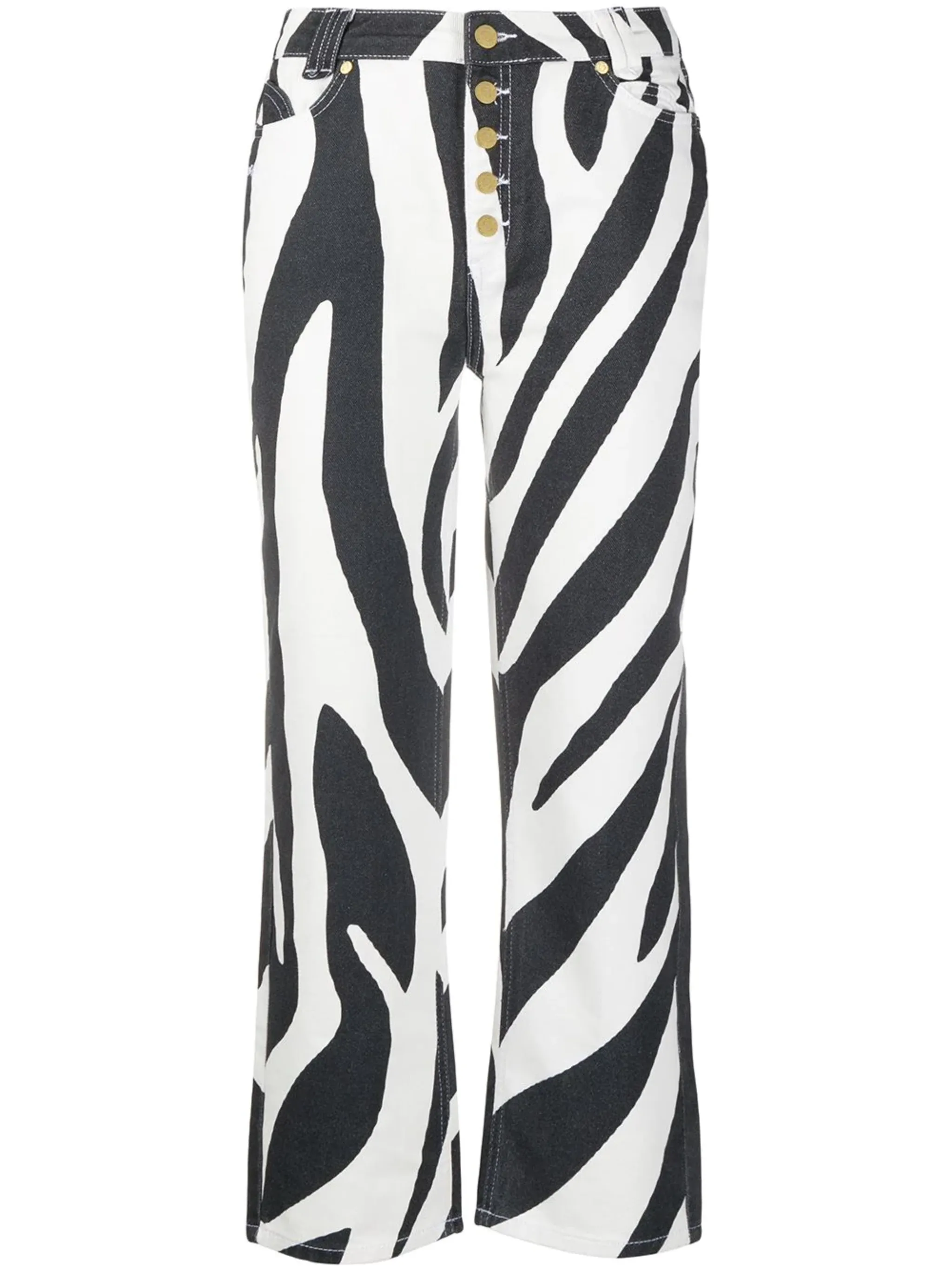 zebra print jeans House of Sunny US