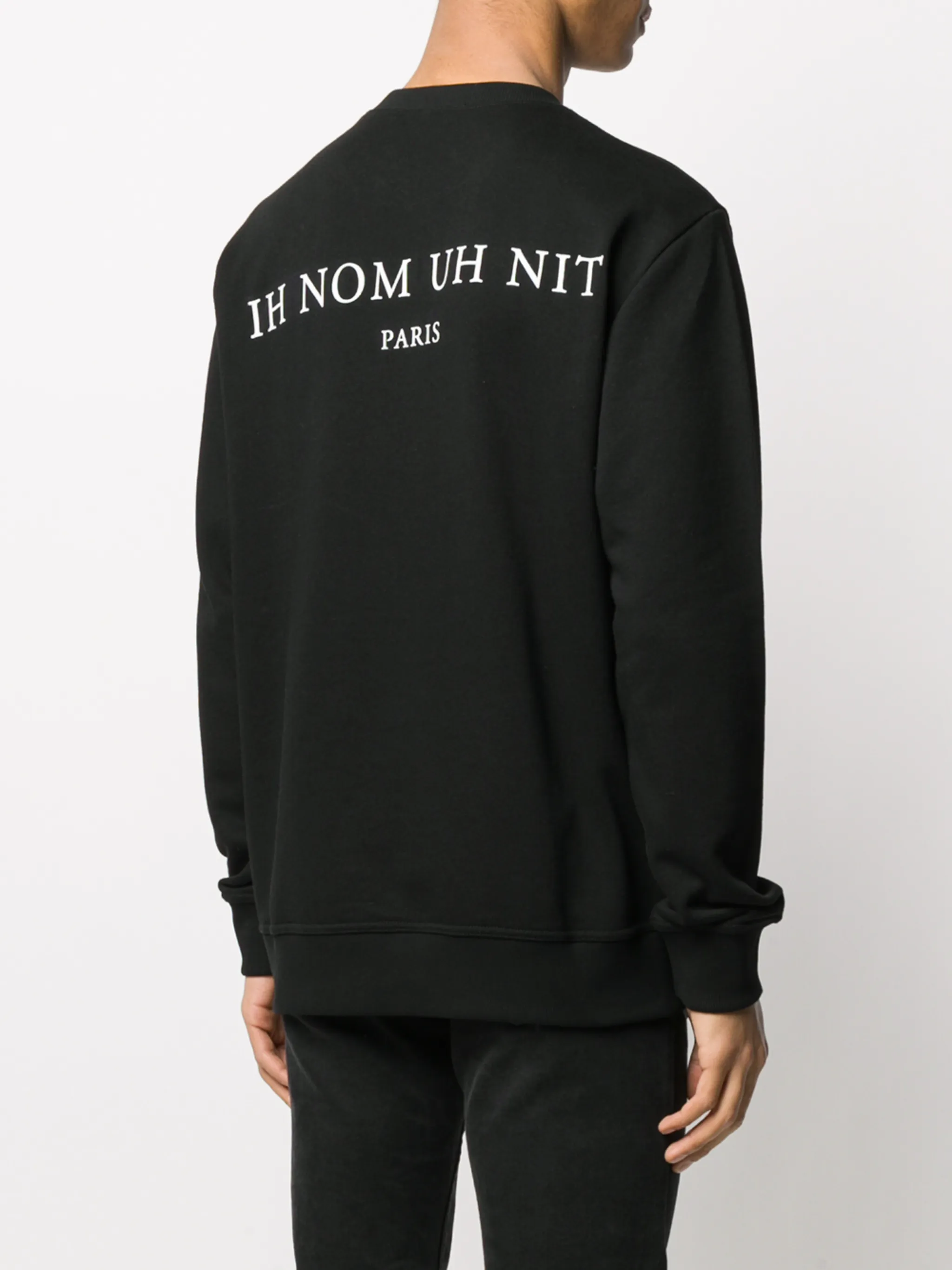 IH NOM UH NIT Pearl Crest Hooded Logo Sweater